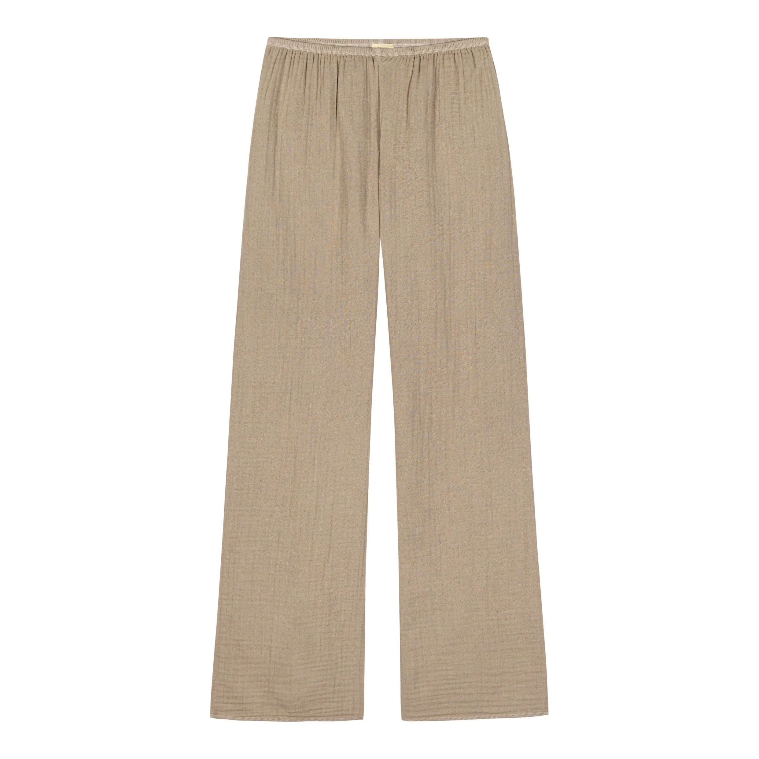 The Bubble Crop Simple Pant Shitake