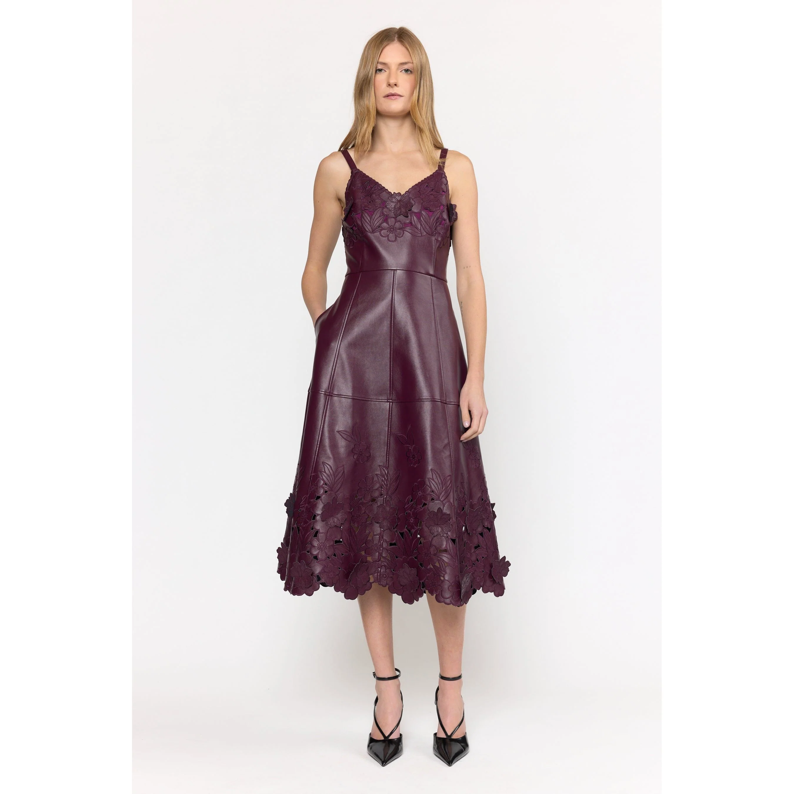 Tahlia Dress - Eggplant