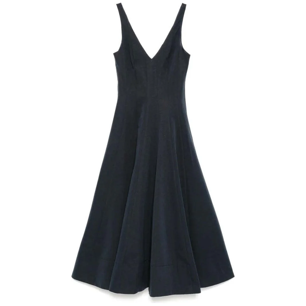 Marieta Dress in Navy