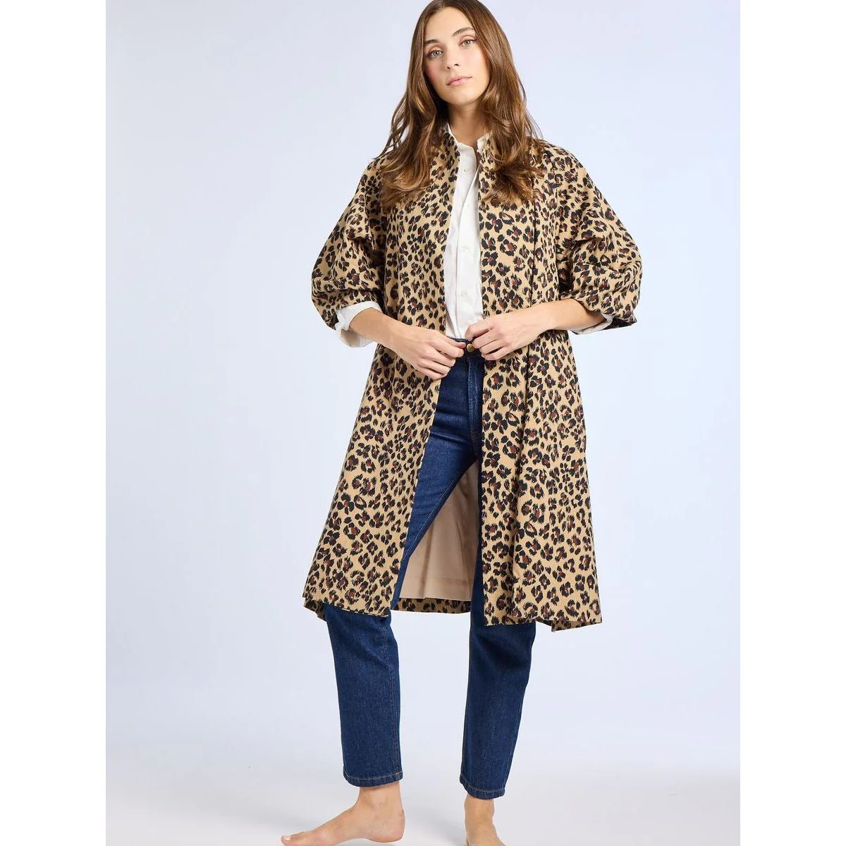 Josephine Coat in Cheetah