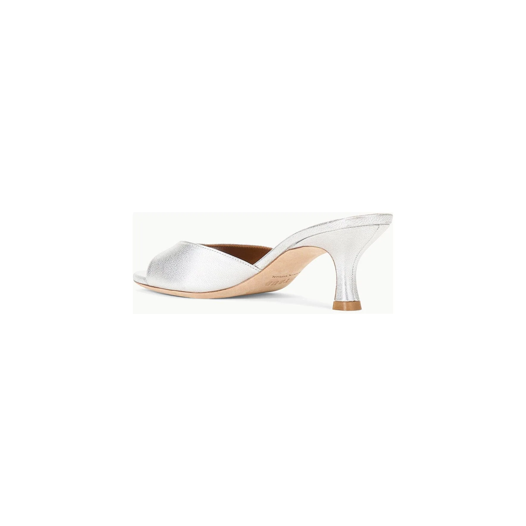 Brigitte Mule Silver