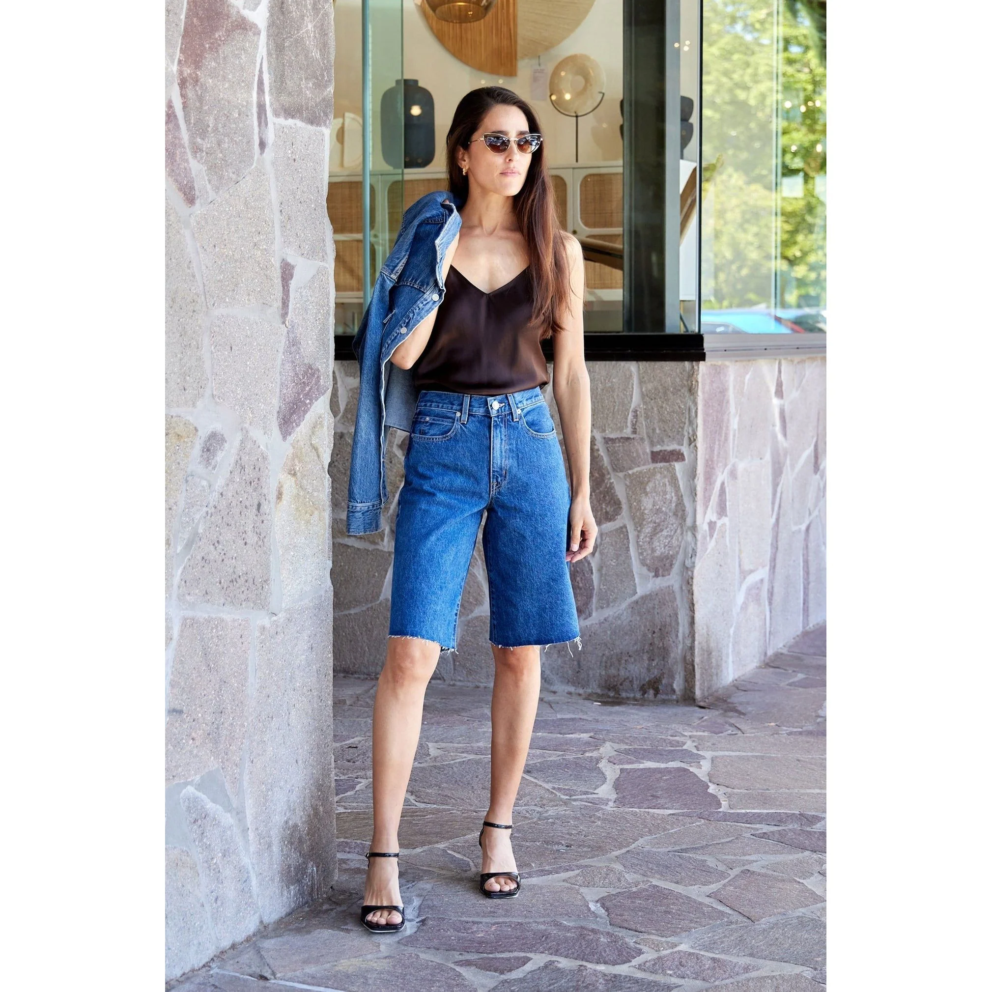 Denim Grace Short Forbidden Love