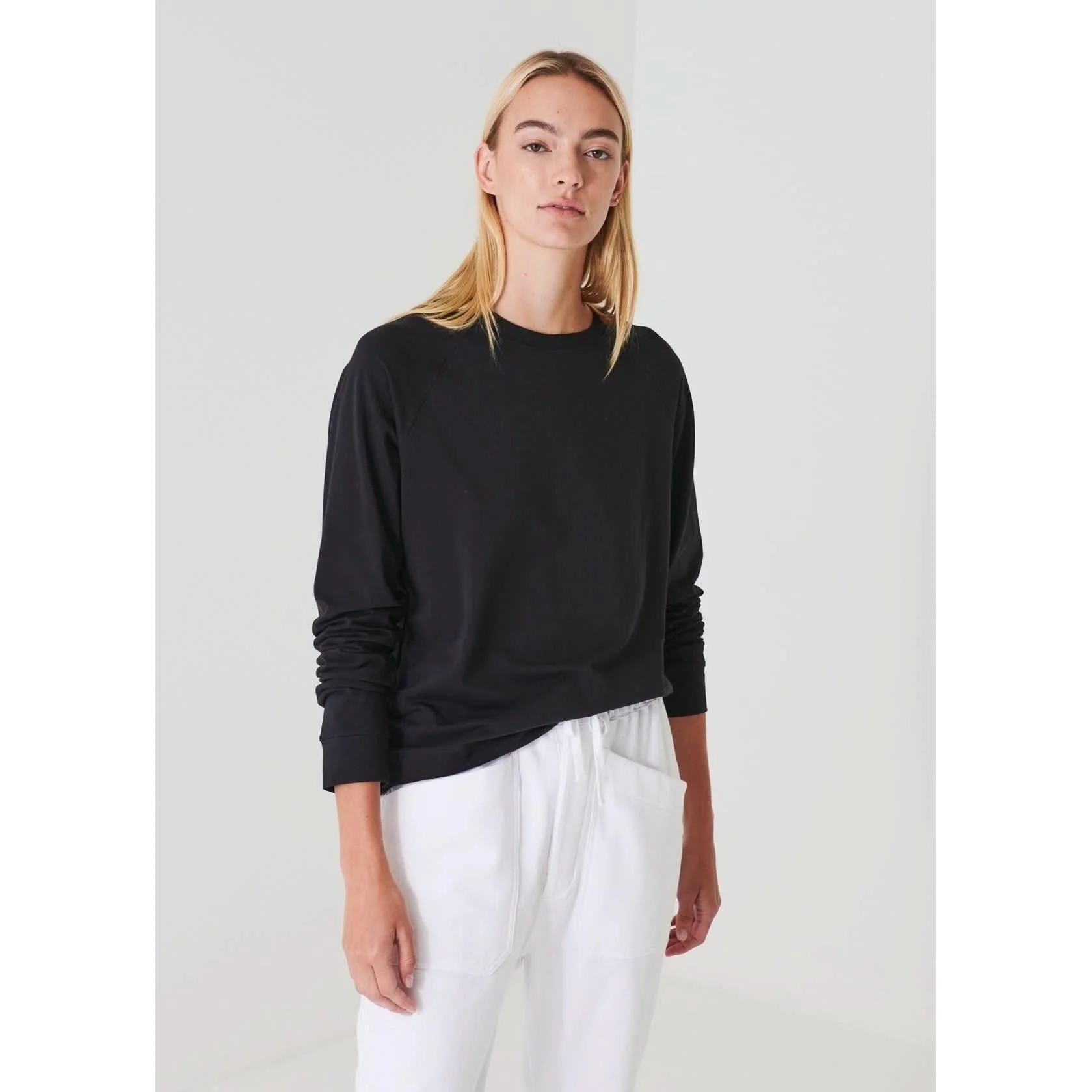 Pima Cotton Stretched Oversized Sweatshirt