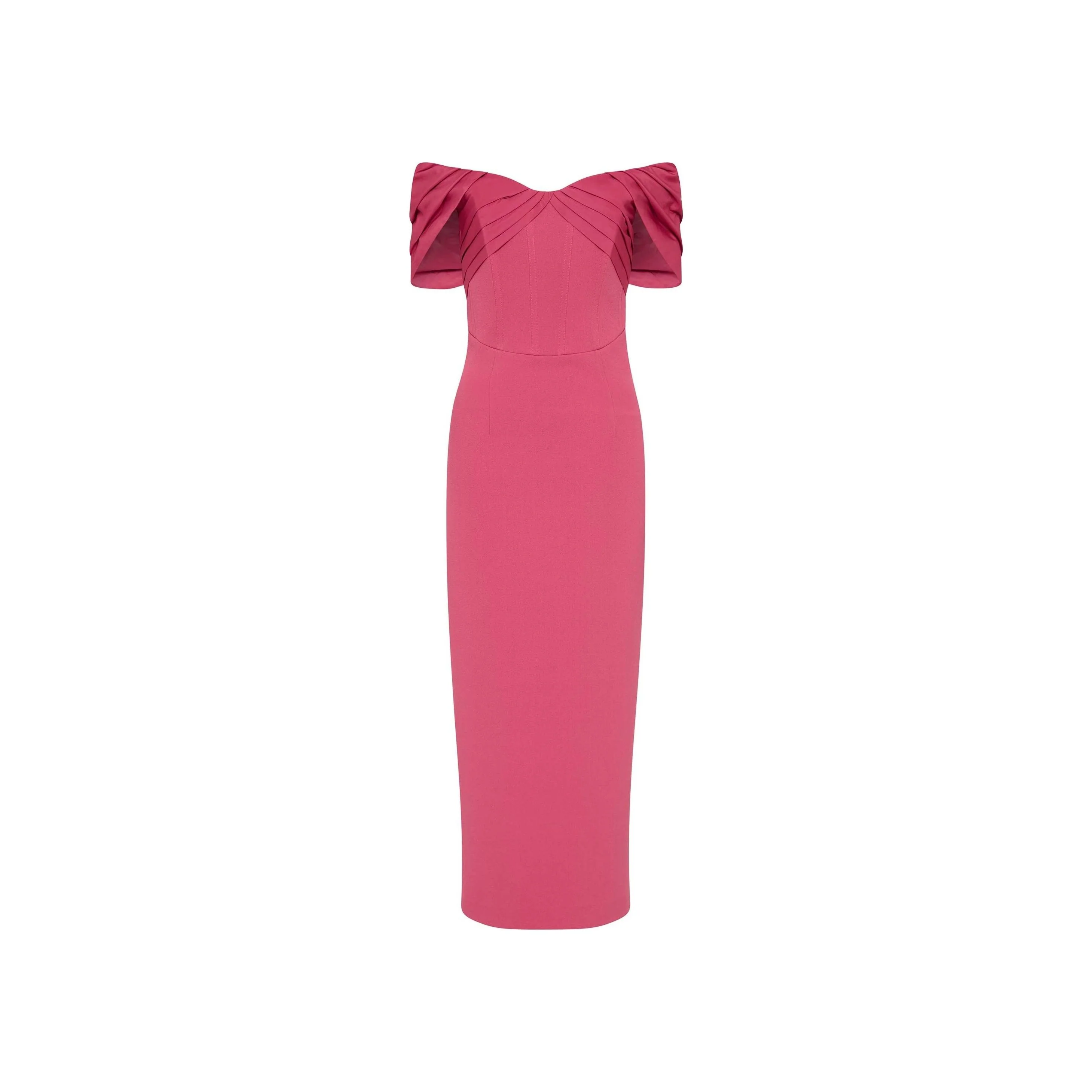 Anais Off Shoulder Midi Dress