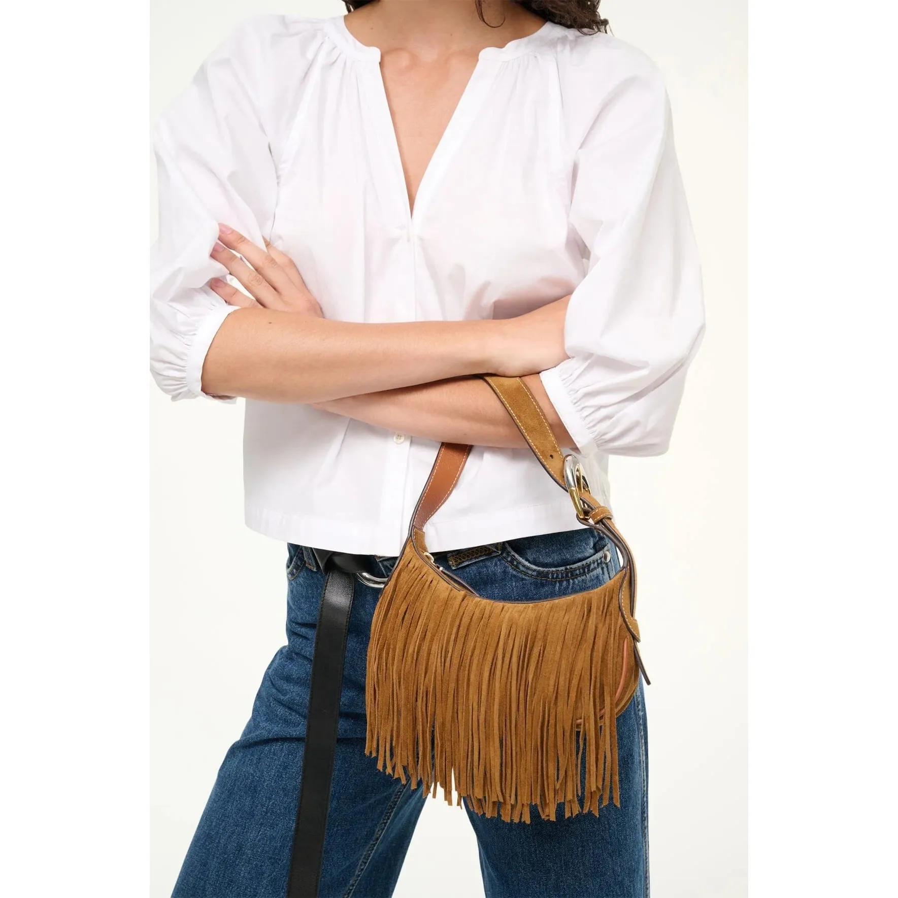 Bag Tan Fringe