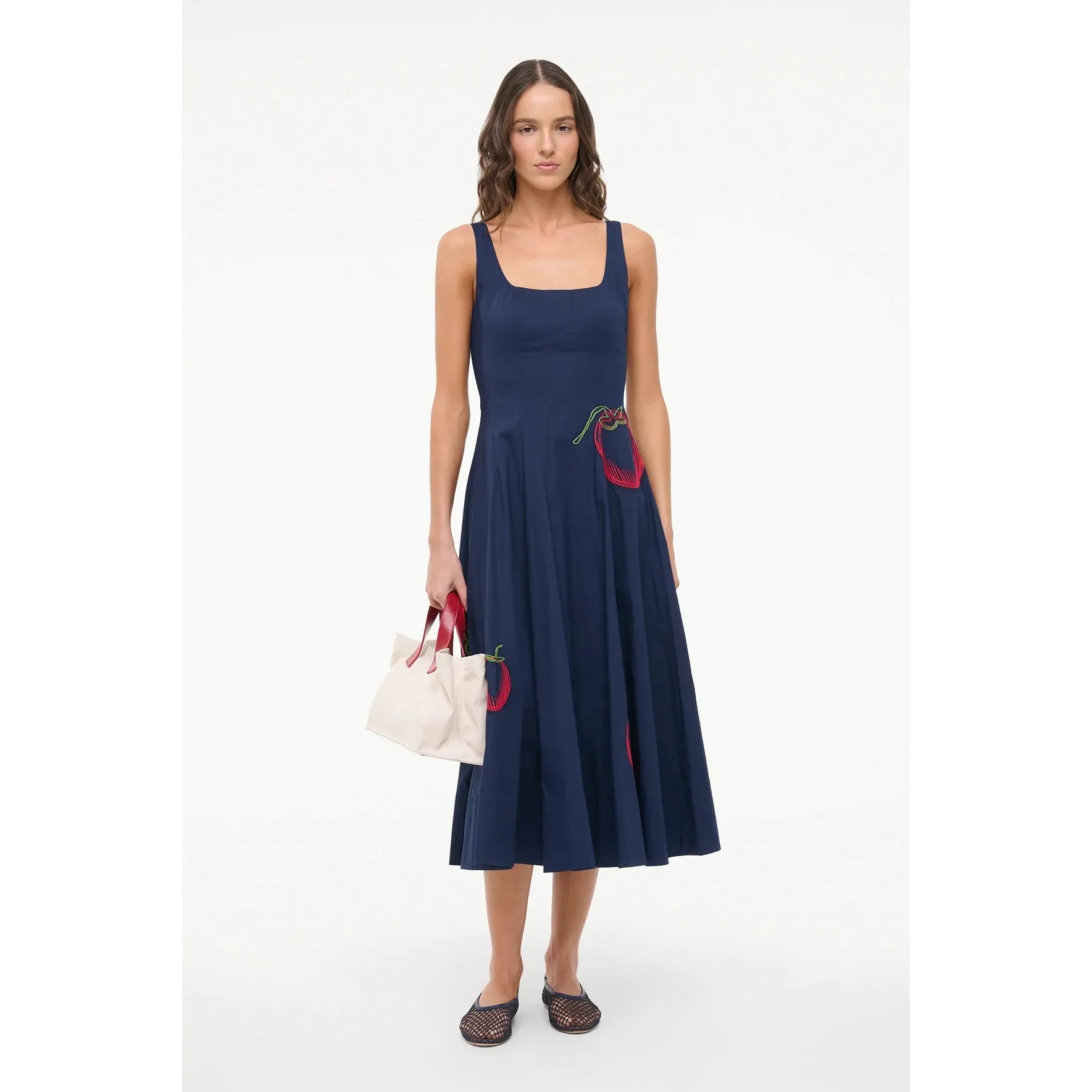 Wells Dress Navy Roma