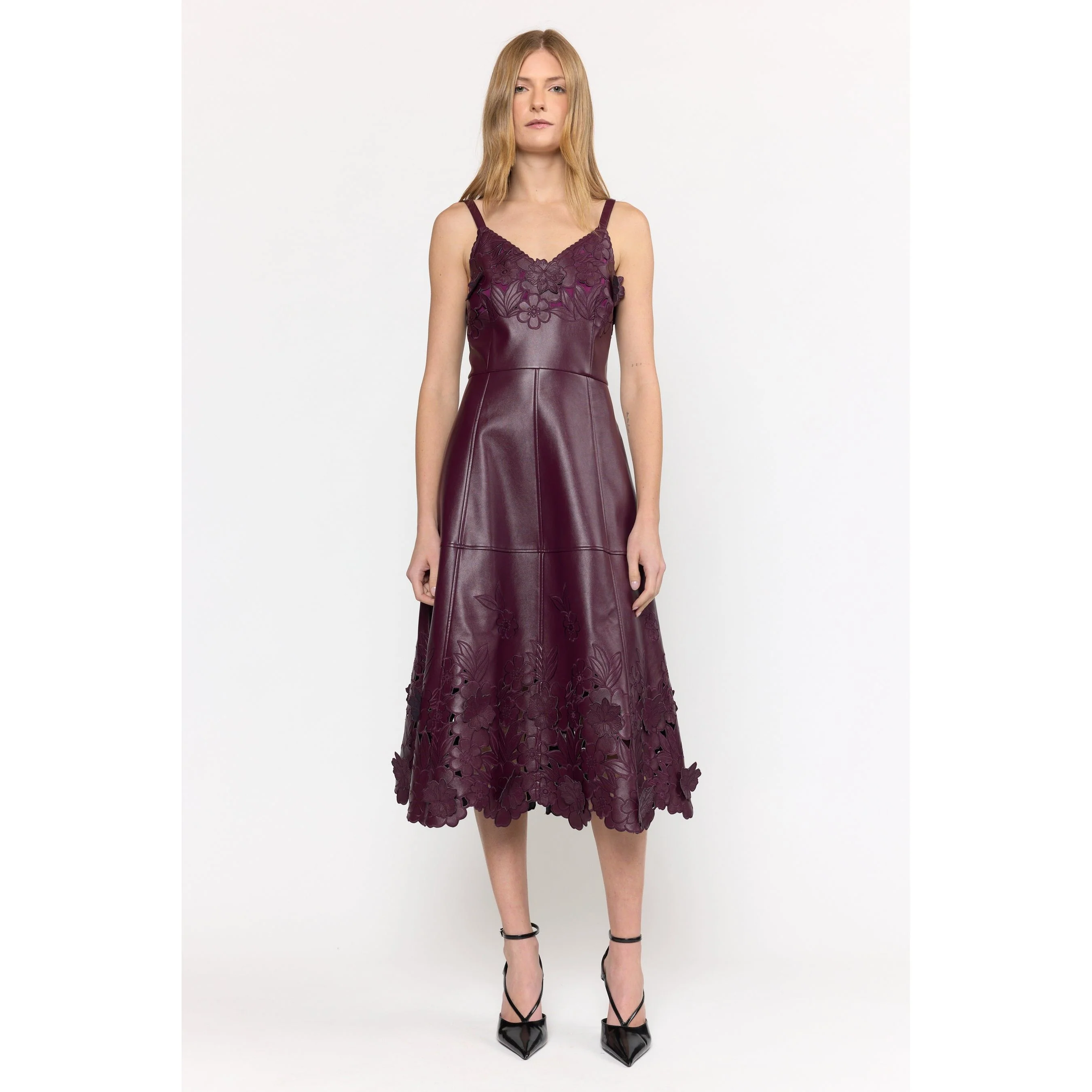 Tahlia Dress - Eggplant