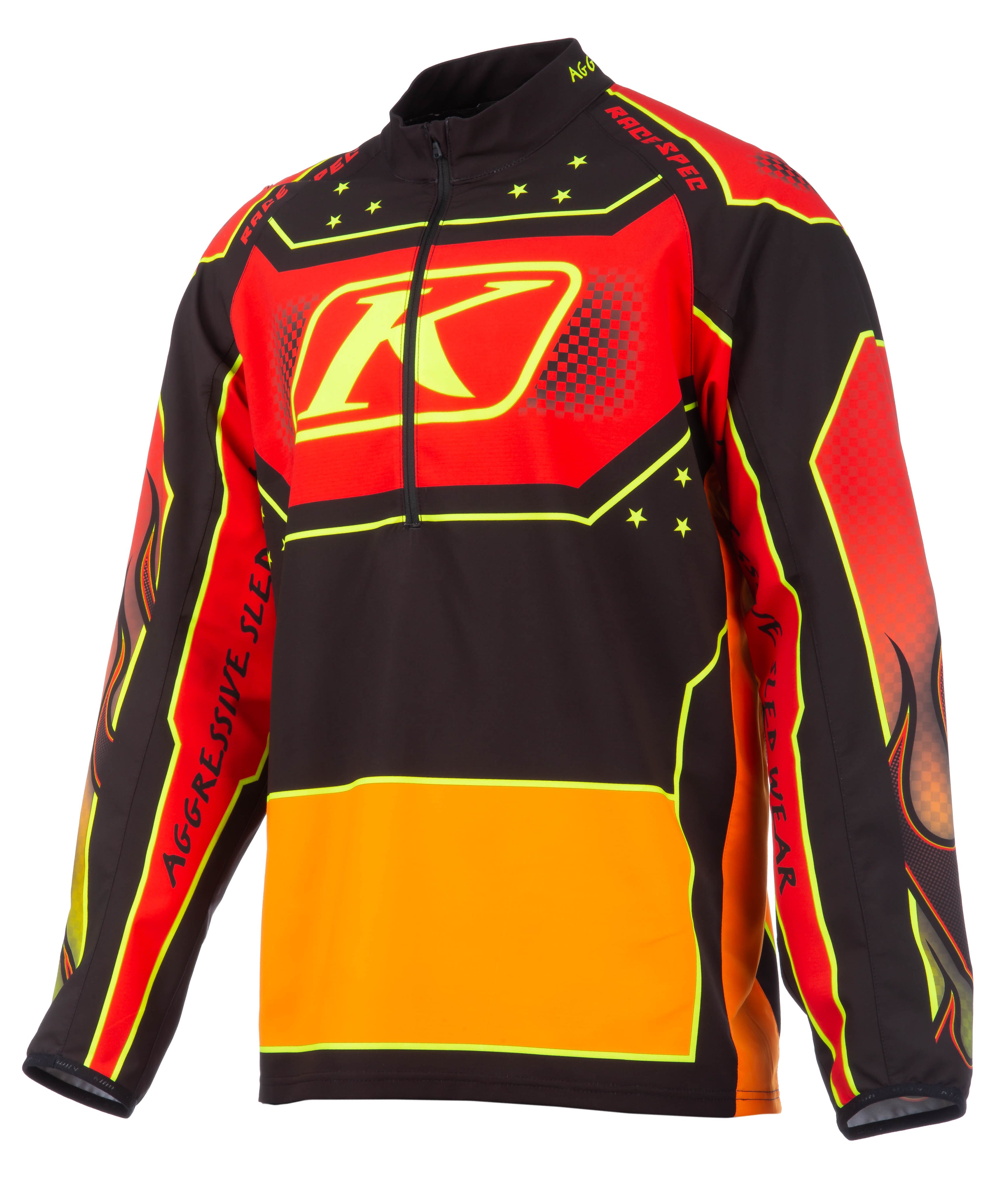 REVOLT AGGRESSIVE SLED WEAR 1/4 ZIP PULLOVER