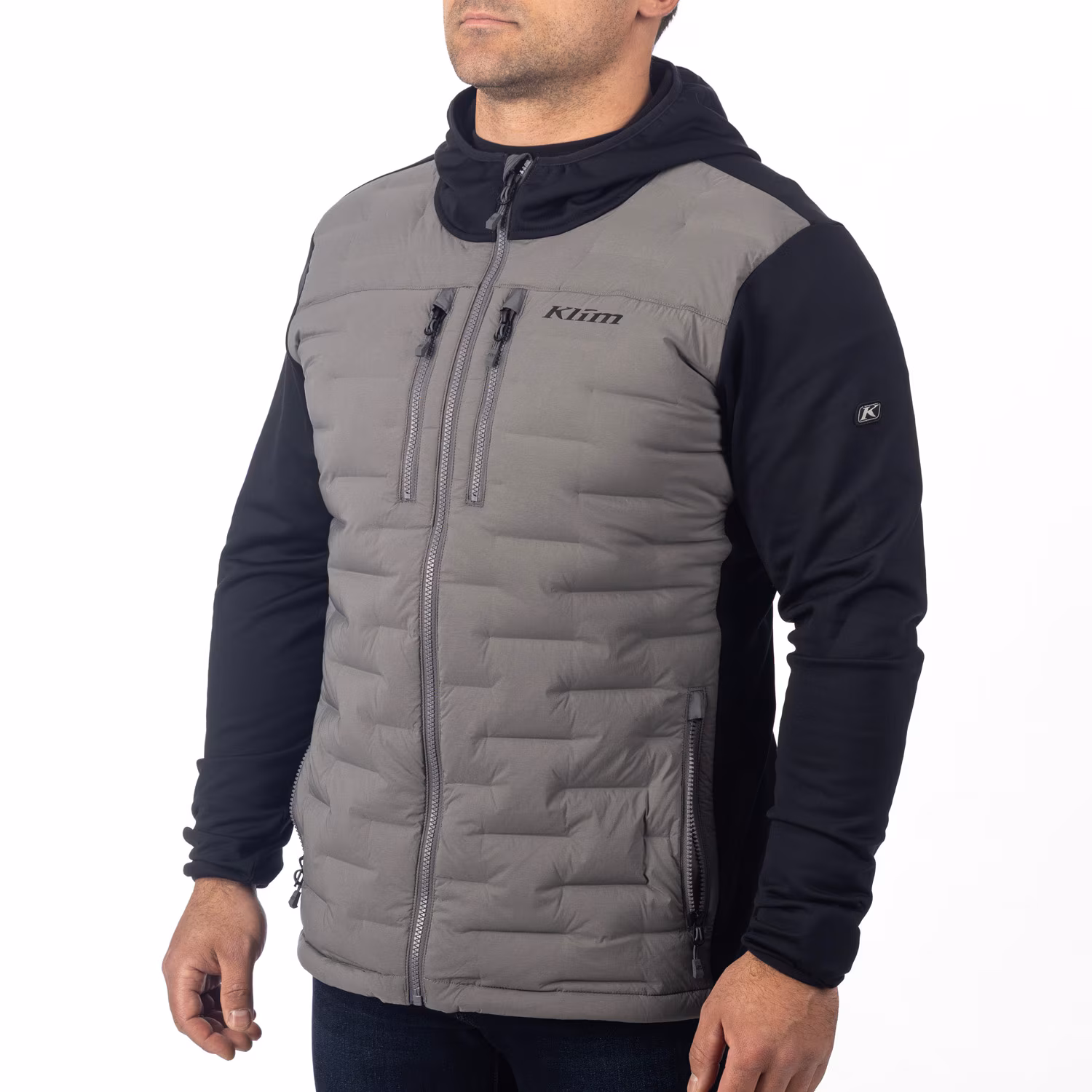 BOULDER HYBRID HOODED JACKET