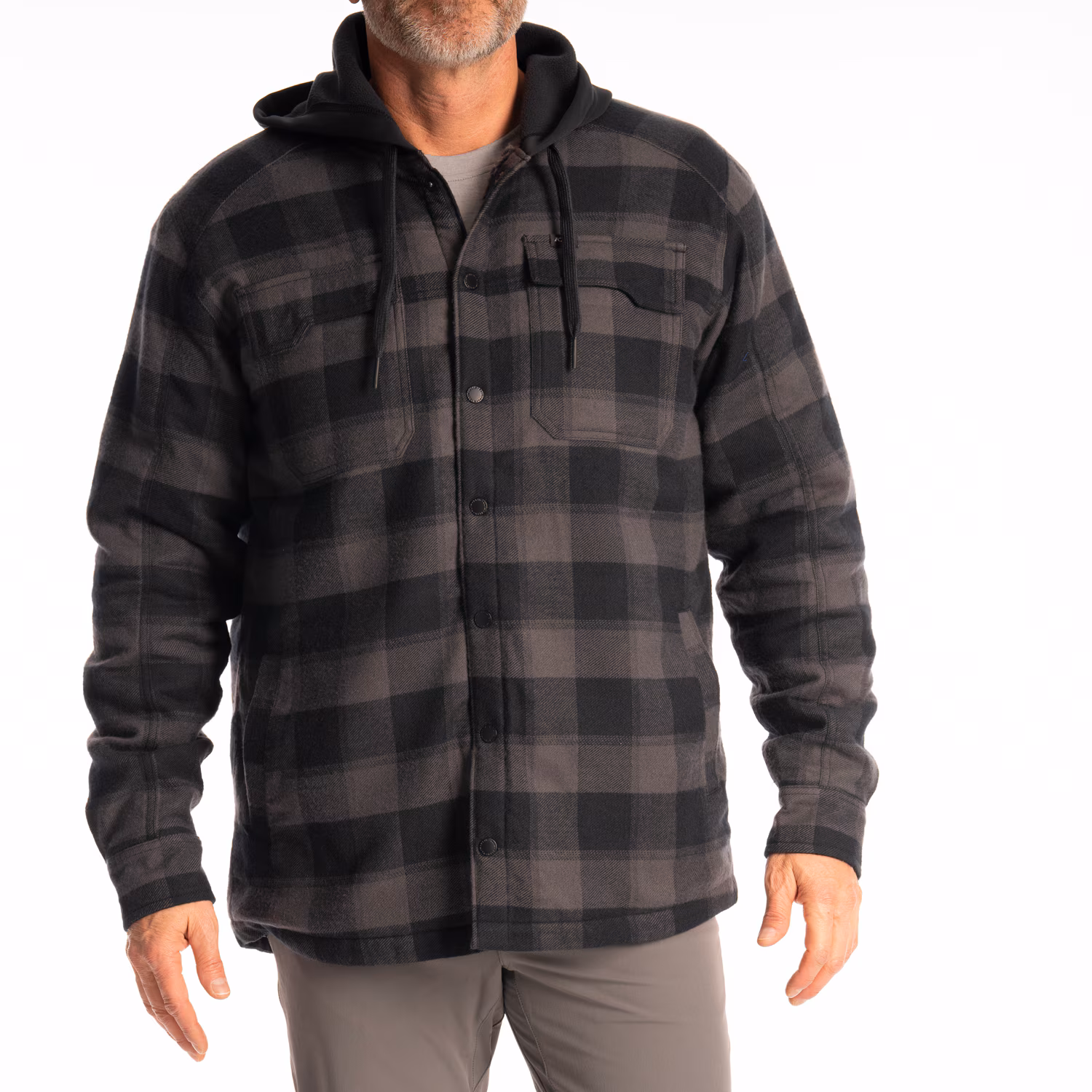 TARGHEE FLEECE LINED HOODED JACKET