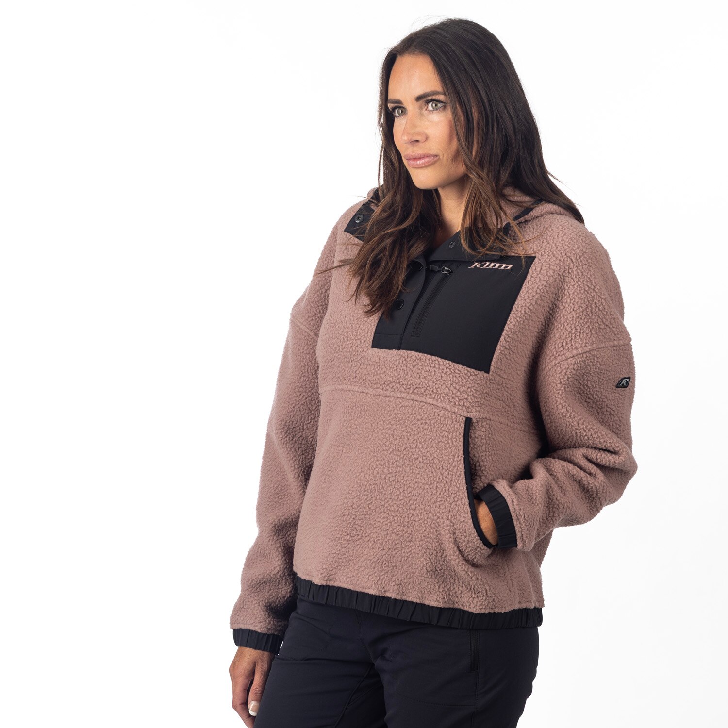 SIRA HIGH PILE FLEECE HOODIE