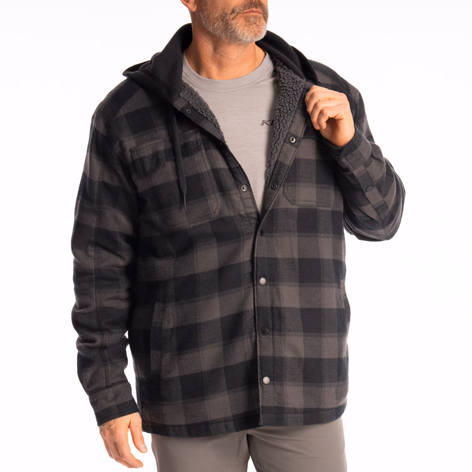 TARGHEE FLEECE LINED HOODED JACKET