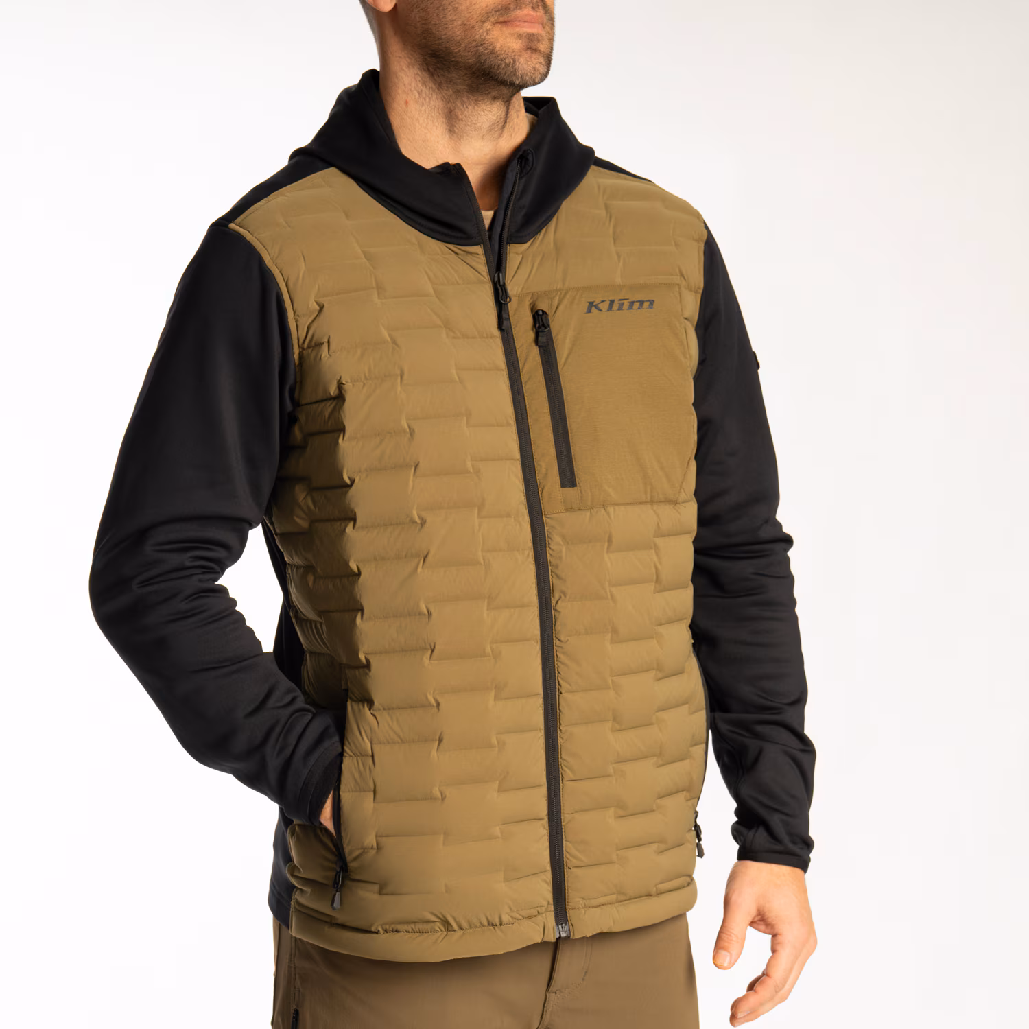 BOULDER HYBRID HOODED JACKET