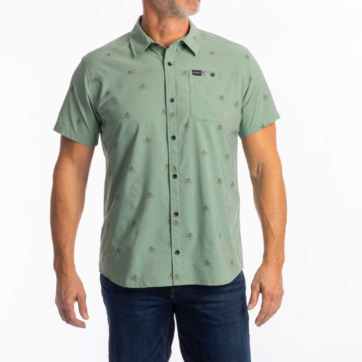 PETROL STRETCH SHIRT