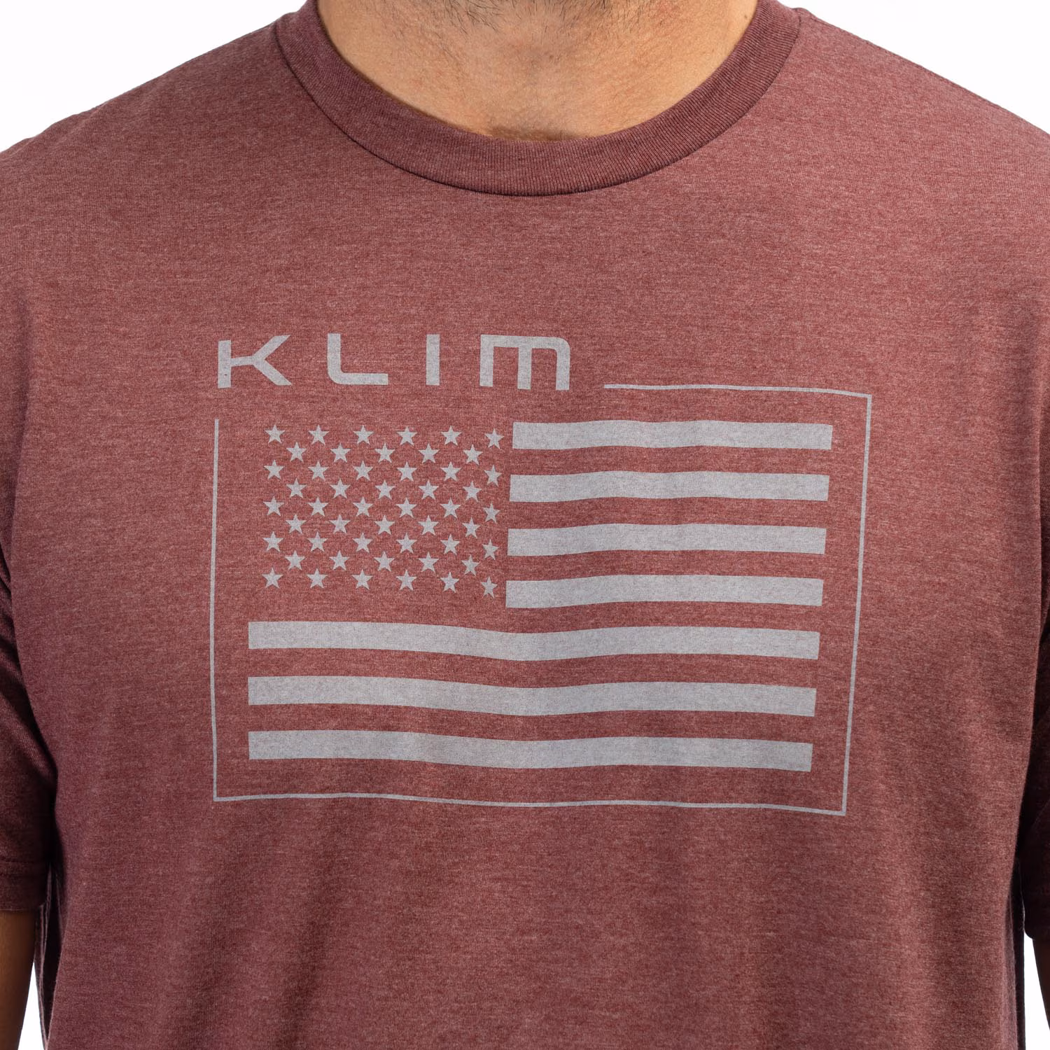 PATRIOT KLIM FLAG TRI-BLEND TEE
