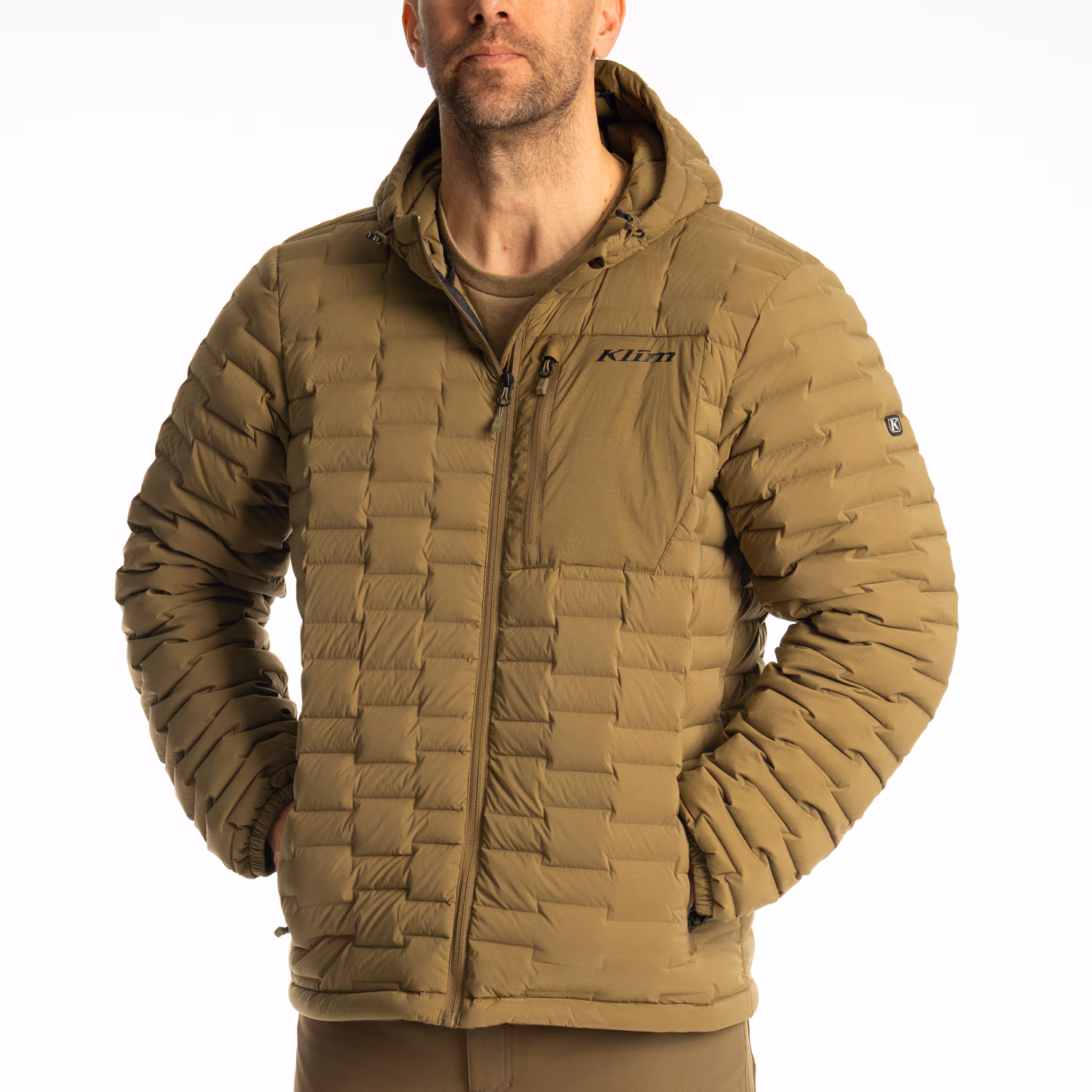 BOULDER STRETCH DOWN HOODED JACKET