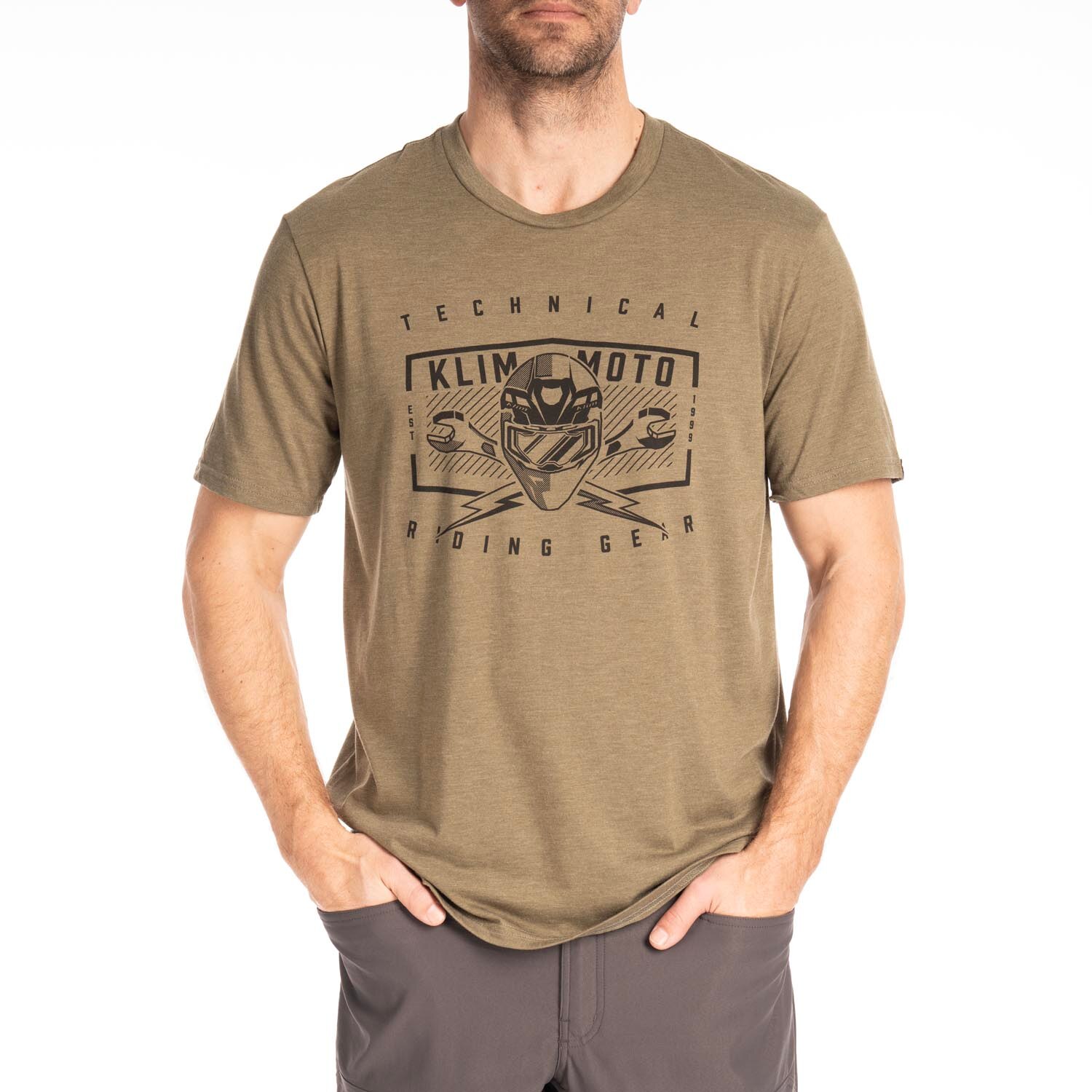 PETROL TRI-BLEND TEE