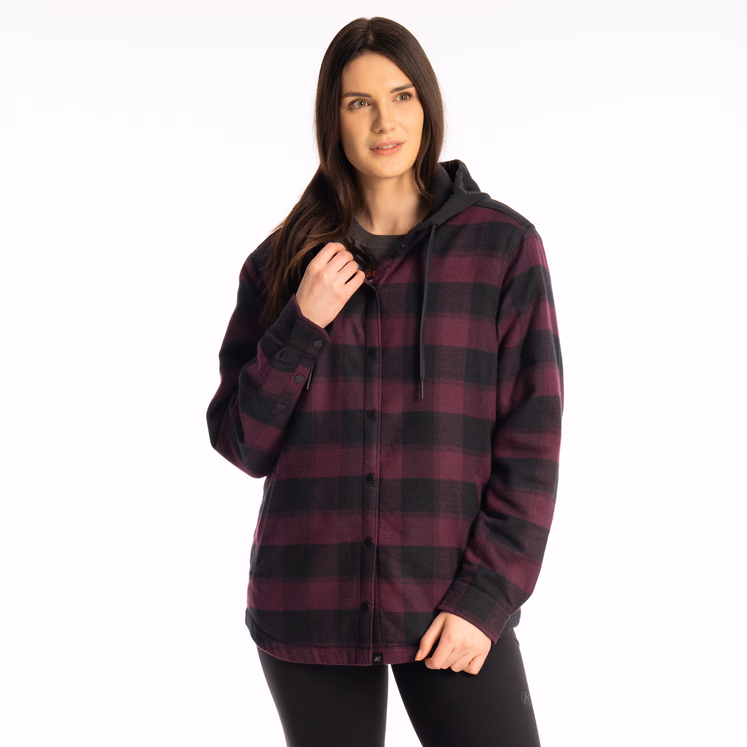 BIG SKY FLEECE LINED FLANNEL HOODIE