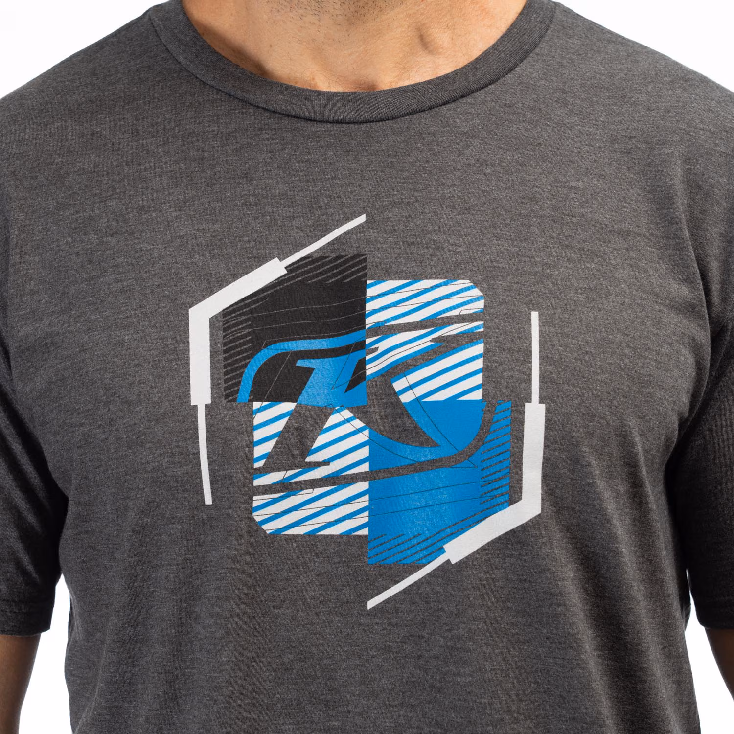 K SHIELD CREST TRI-BLEND TEE