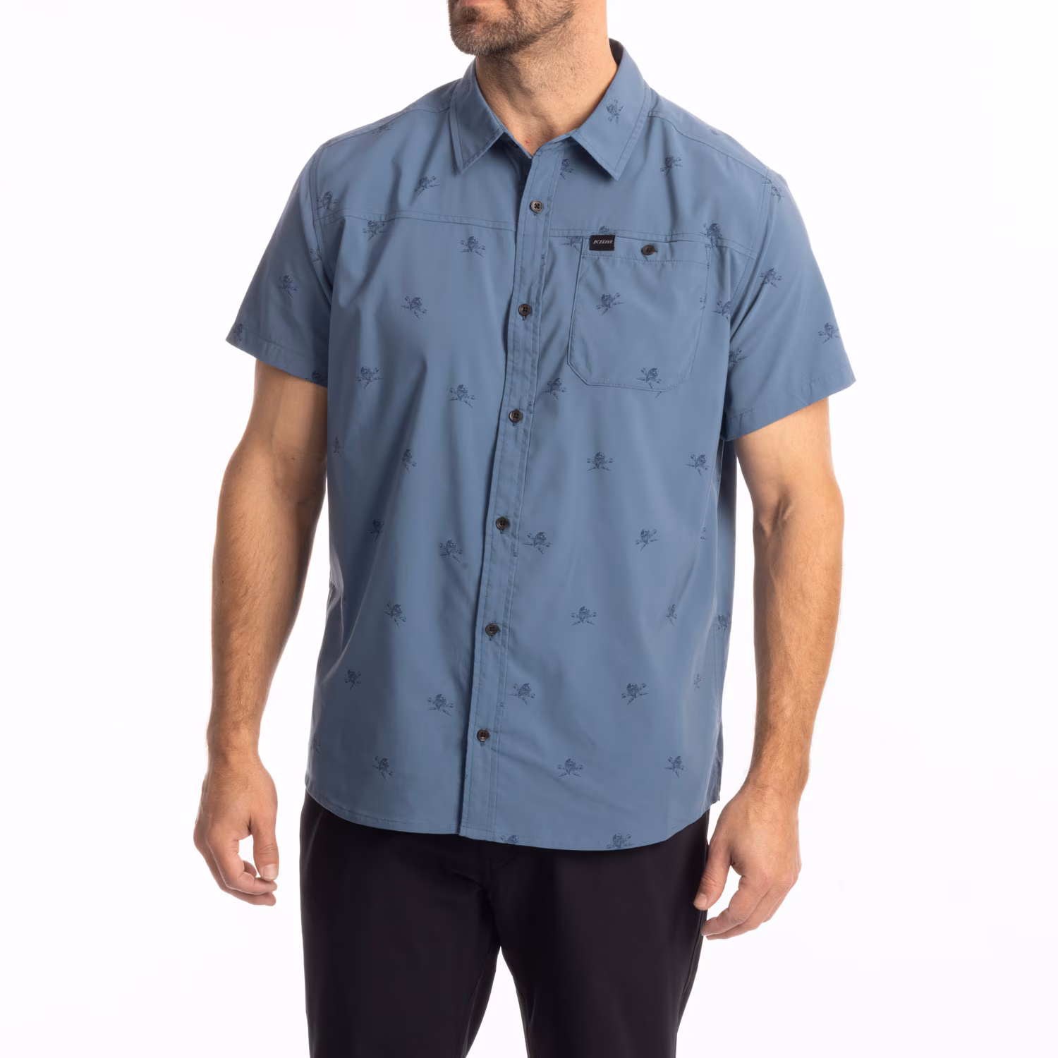 PETROL STRETCH SHIRT