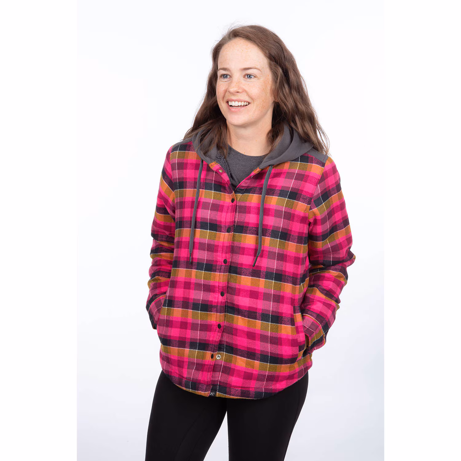BIG SKY FLEECE LINED FLANNEL HOODIE