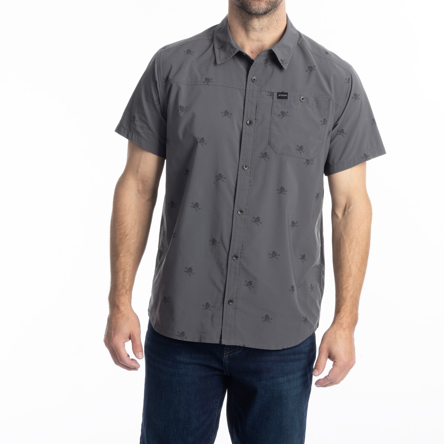 PETROL STRETCH SHIRT