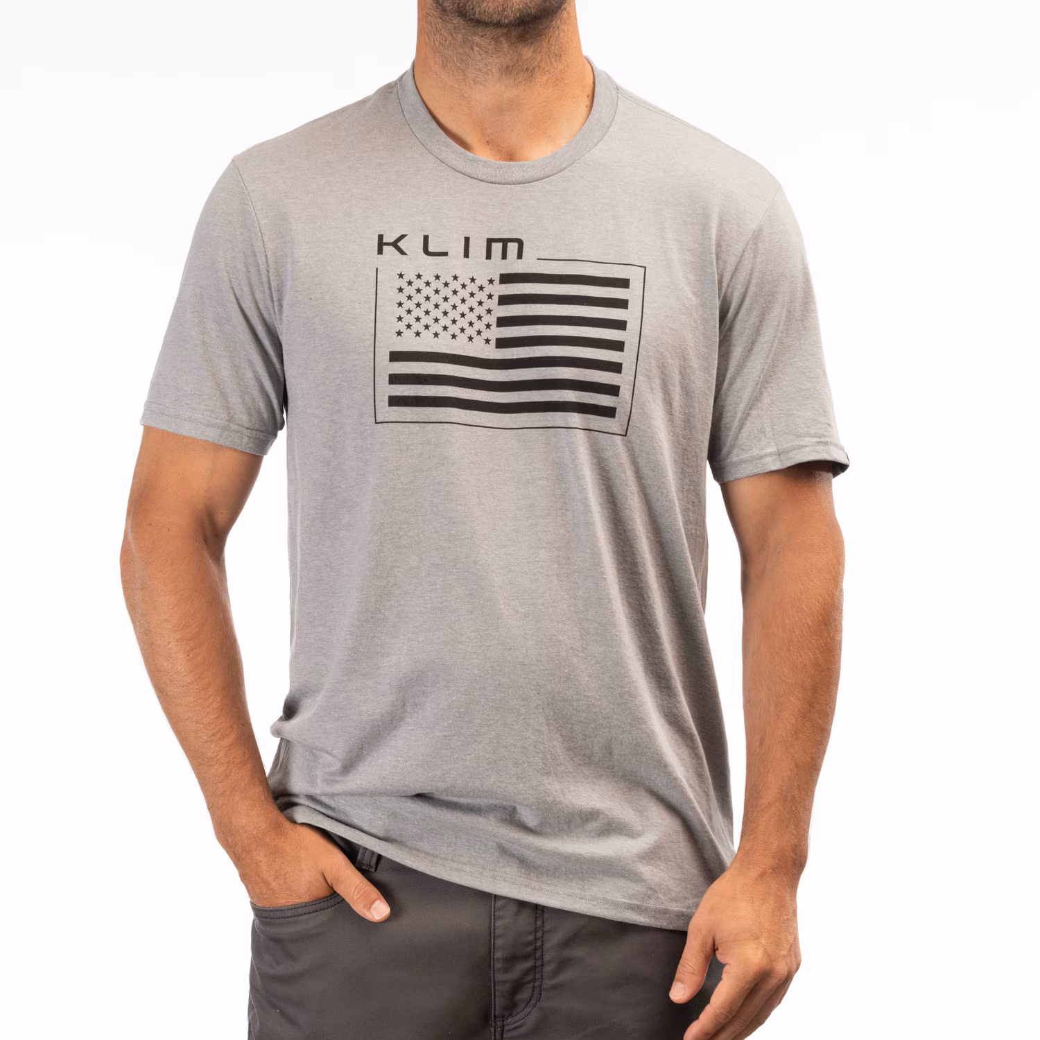 PATRIOT KLIM FLAG TRI-BLEND TEE