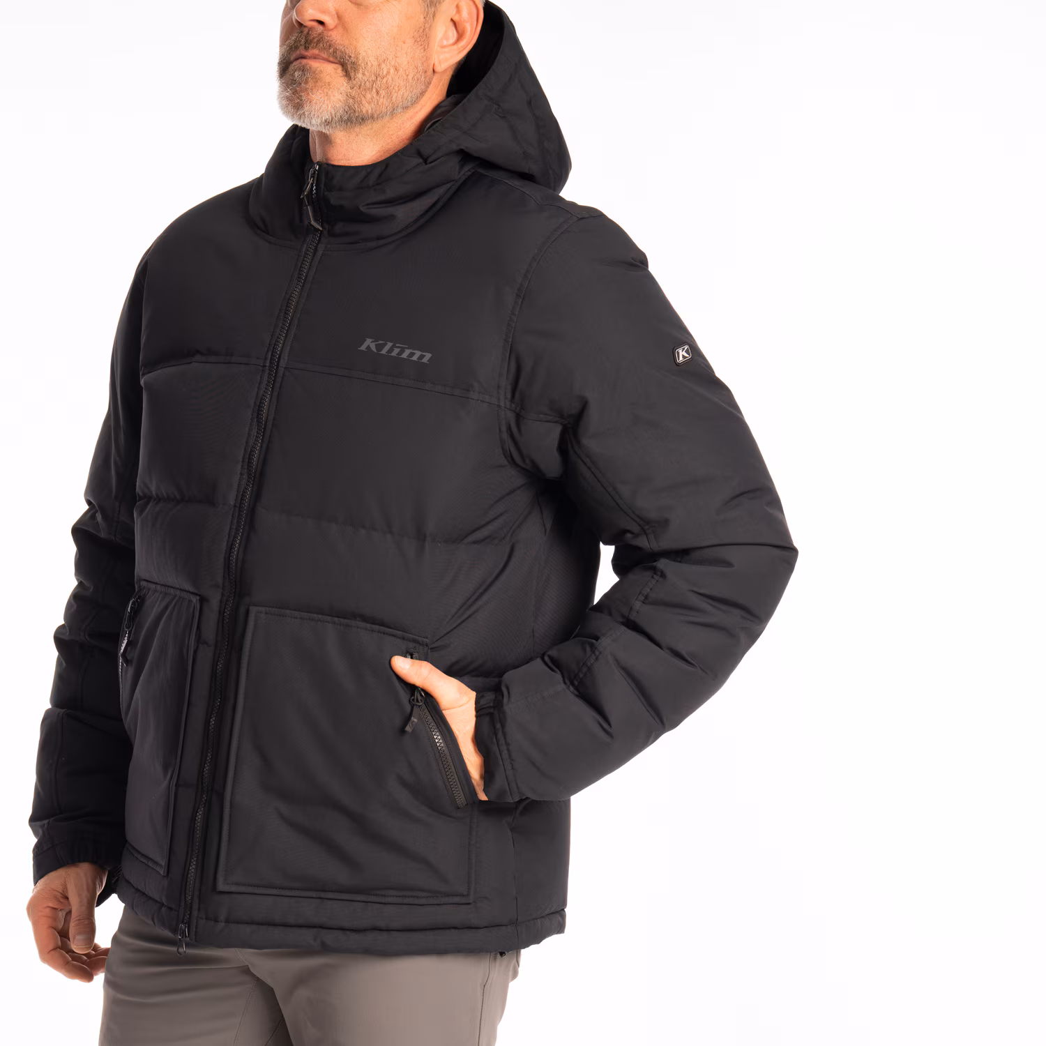 SAWTOOTH DOWN HOODED JACKET