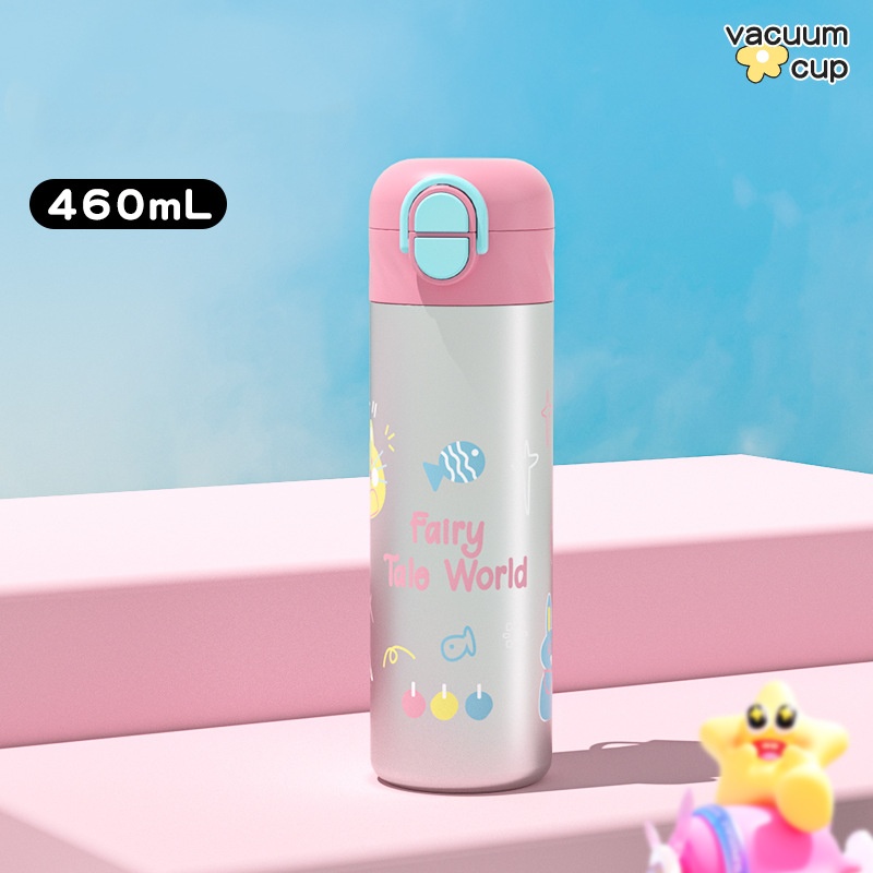 Cartoon Dog Vacuum Insulated Water Bottle