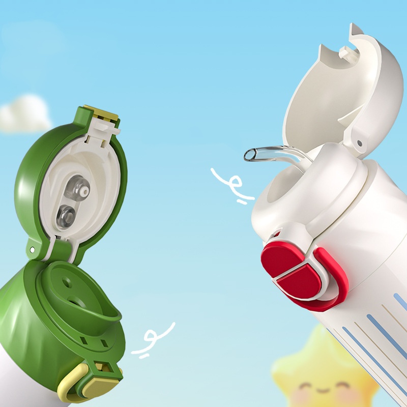 Cartoon Dog Vacuum Insulated Water Bottle