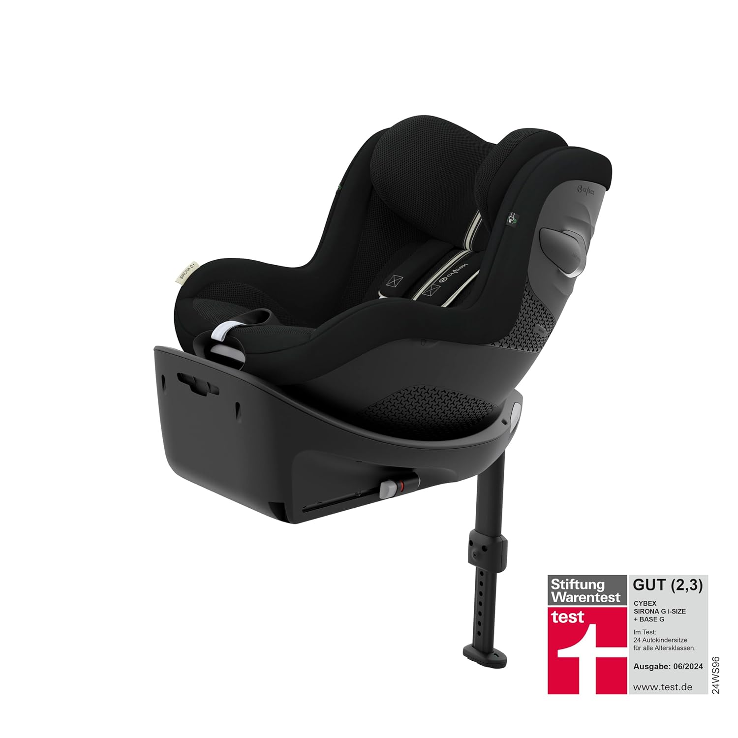 CYBEX Gold ISOFIX Basis, Base G, Für Babyschale Cloud G i-Size und Auto-Kindersitz Sirona G i-Size, Schwarz