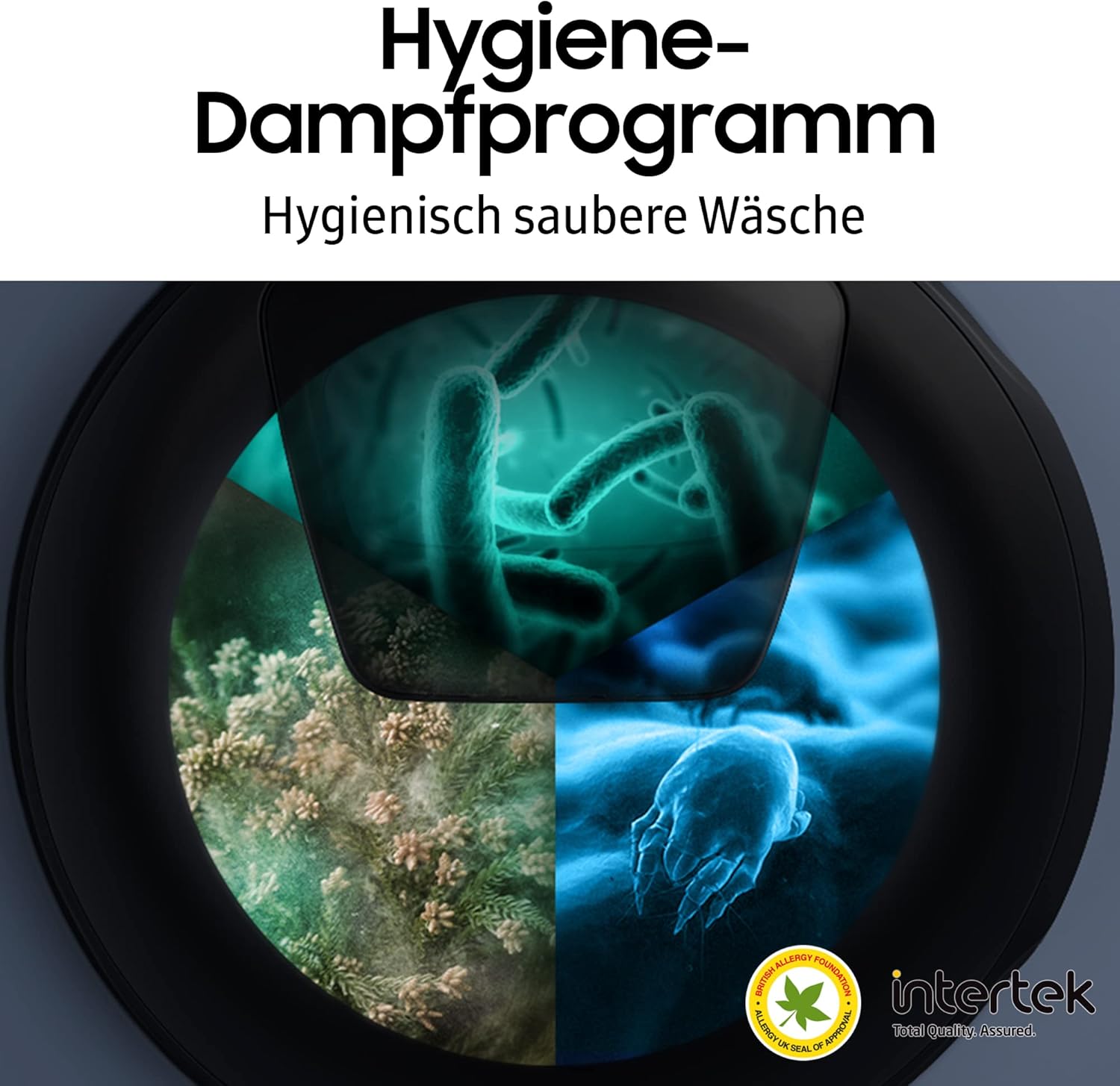 Samsung WW80T554ATW/S2 Waschmaschine, 8 kg, 1400 U/min, Ecobubble, AddWash, WiFi-SmartControl, Hygiene-Dampfprogramm, Weiß