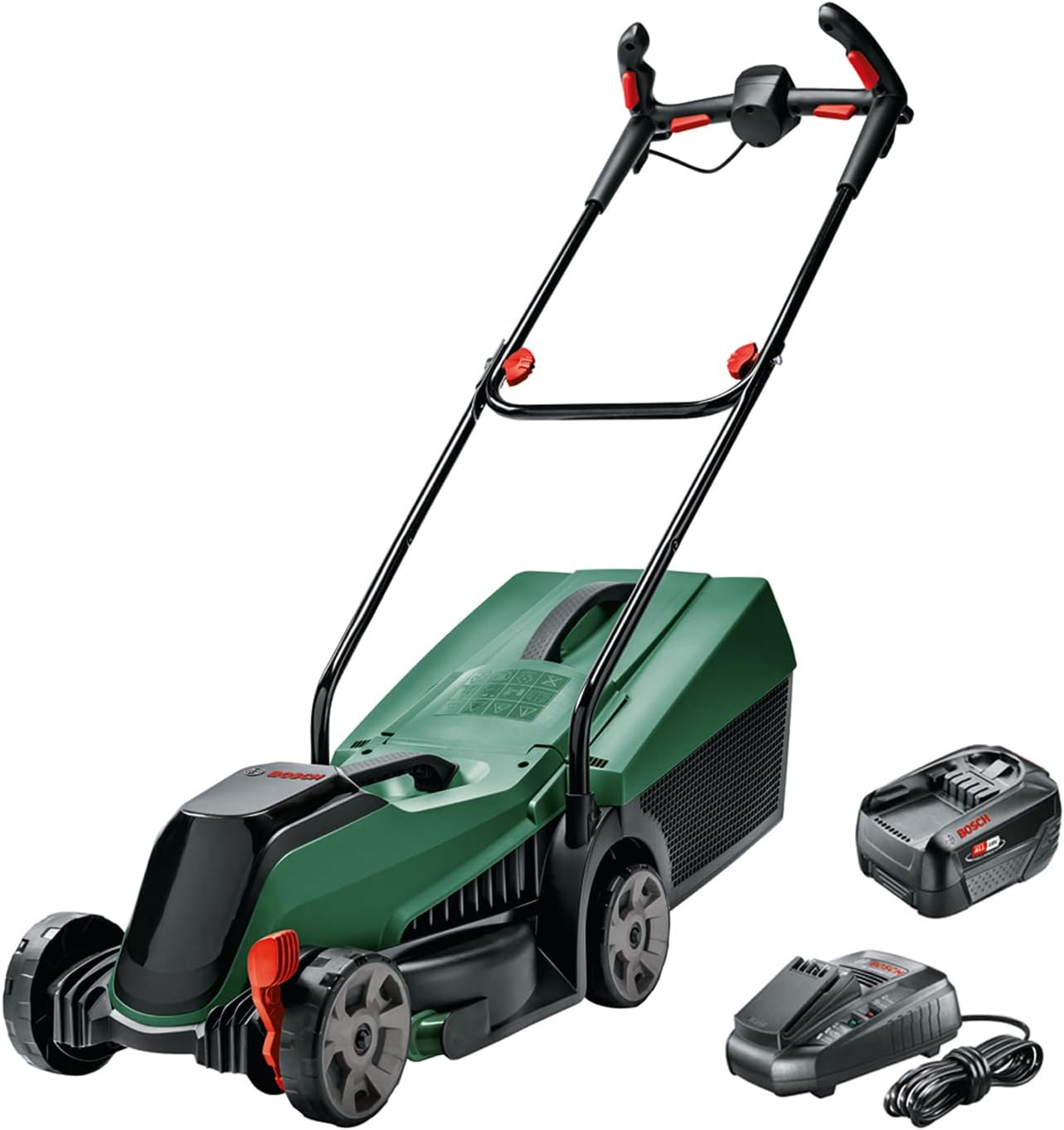 Bosch Akku-Rasenmher CityMower 18V-32-300 (18 Volt, 1x Akku 4,0 Ah, Schnittbreite: 32 cm, Rasenflchen bis 300 m, im Karton)