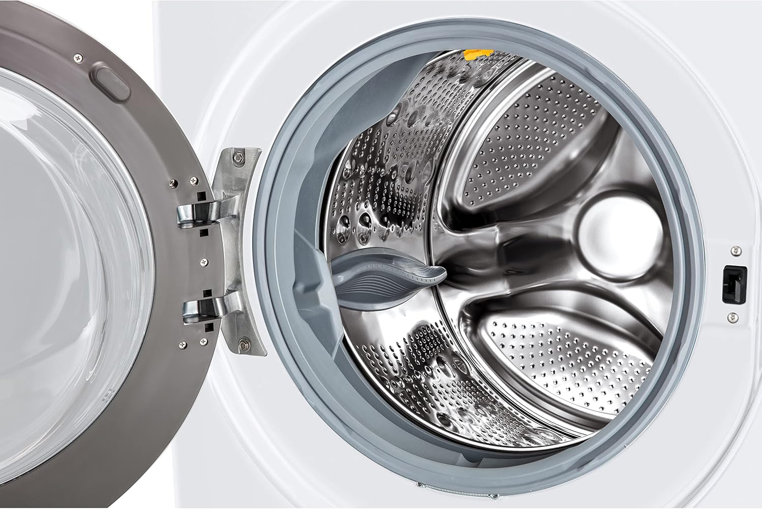 LG F4WV7080, Klasse A, Frontlader-Waschmaschine 8 kg, 1400 U/Min, AI Direct Drive, Wi-Fi, Tiefenreinigung mit Dampf, Große Kapazität, TRIPLE A, Außentür aus Sicherheitsglas, 62 x 60 x 85 cm ꟷ Weiß