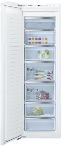 Bosch GIV11ADC0 Serie 6 Einbau-Gefrierschrank, 95 kWh, Jahr, 70 l, LowFrost, FreshSense, 72 x 56