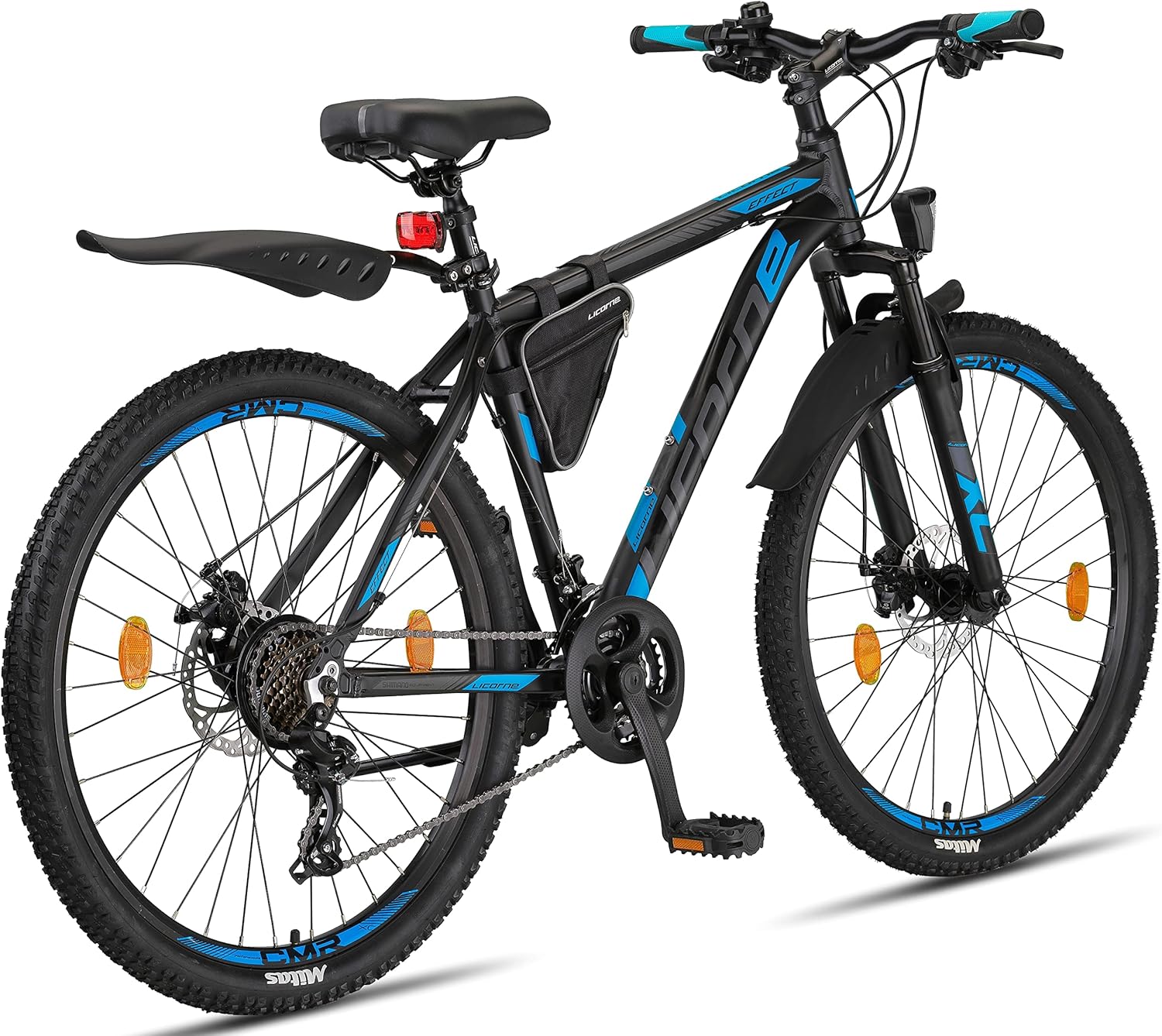 Licorne Bike Effect Premium Mountainbike Aluminium Discbremse Jungen Mädchen 21 Gang