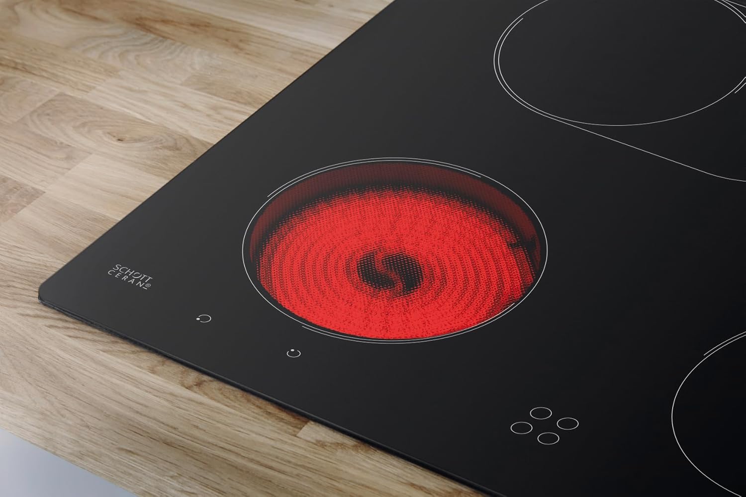 Privileg SET PV510 IN Herd-Kochfeld-Kombination / Umluftherd mit 5 Funktionen / Hydrolyse-Reinigungsfunktion / A / Glaskeramik-Kochfeld / 60cm