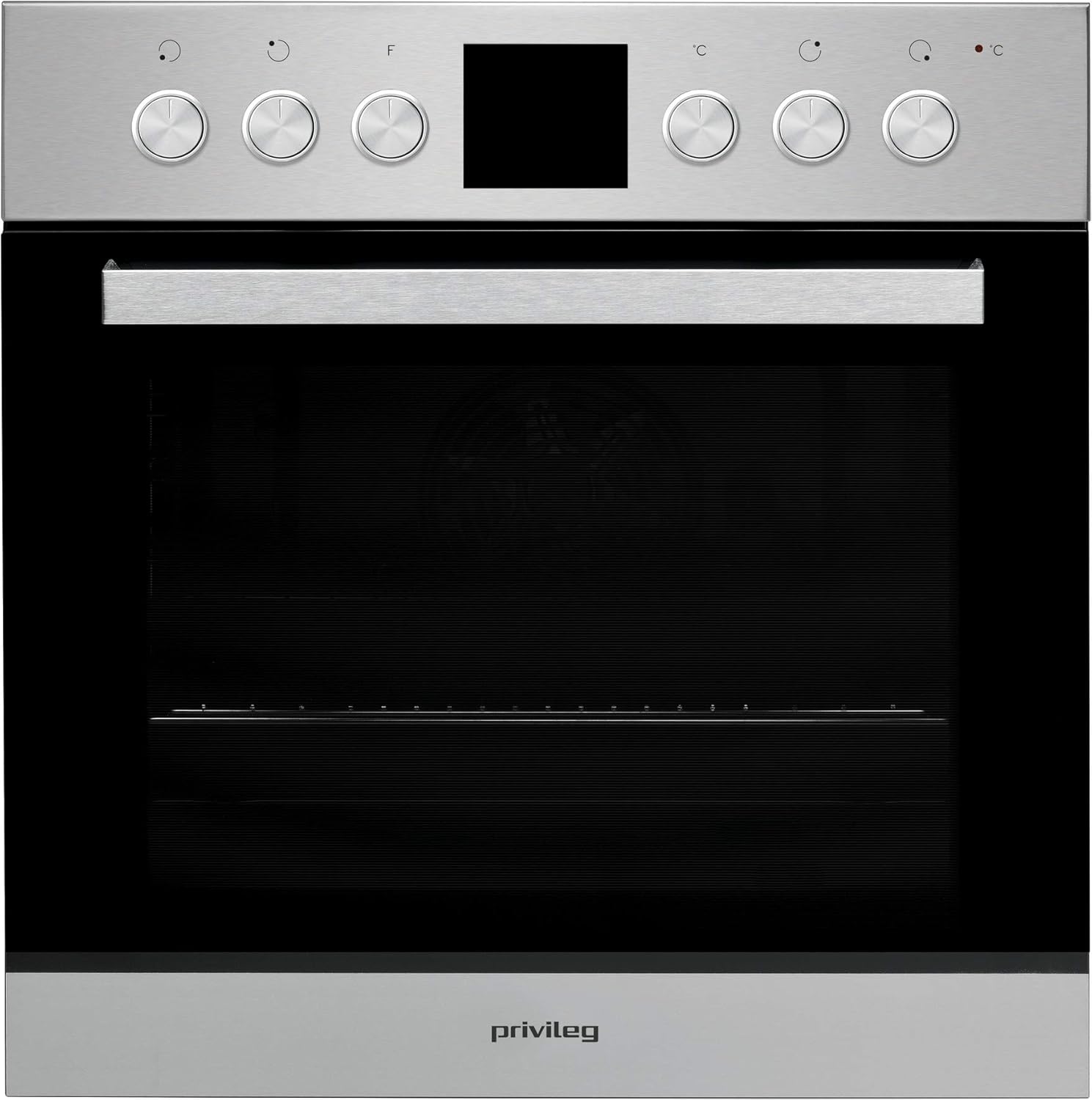 Privileg SET PV510 IN Herd-Kochfeld-Kombination / Umluftherd mit 5 Funktionen / Hydrolyse-Reinigungsfunktion / A / Glaskeramik-Kochfeld / 60cm