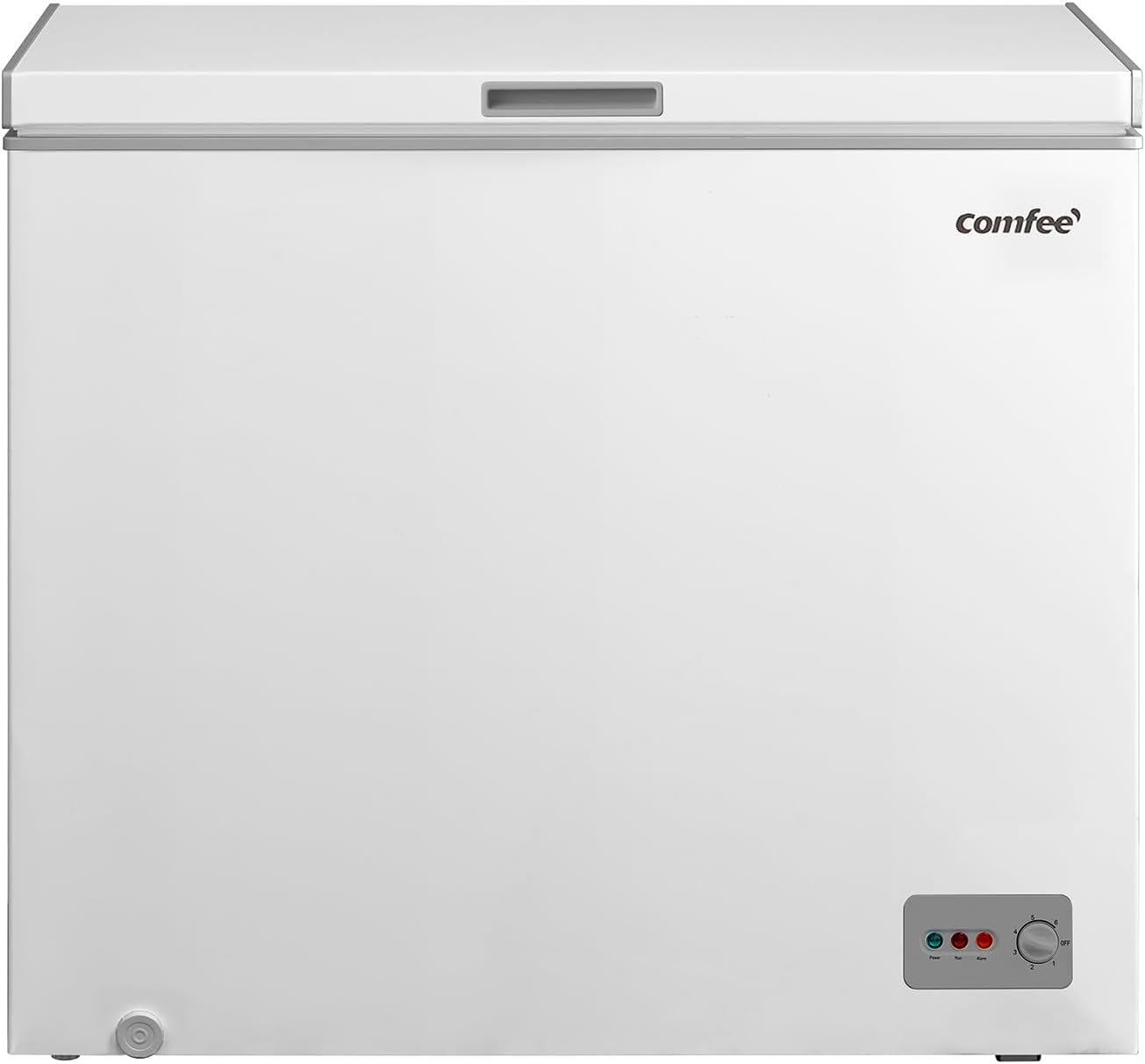 Comfee RCC100WH2(E) Gefriertruhe/169 kWh/Jahr/85cm hoch/99L/38dB/Geringe Lautstärke/Hoch effizientesD-förmigesRohr/Geeignet für verschiedene Einsatzszenarien/Einstellbarer Temperaturregler/Weiß