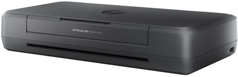HP OfficeJet 200 Mobiler Tintenstrahldrucker (A4, Drucker, WLAN, HP ePrint, Airprint, USB, 4800 x 1200 dpi) schwarz