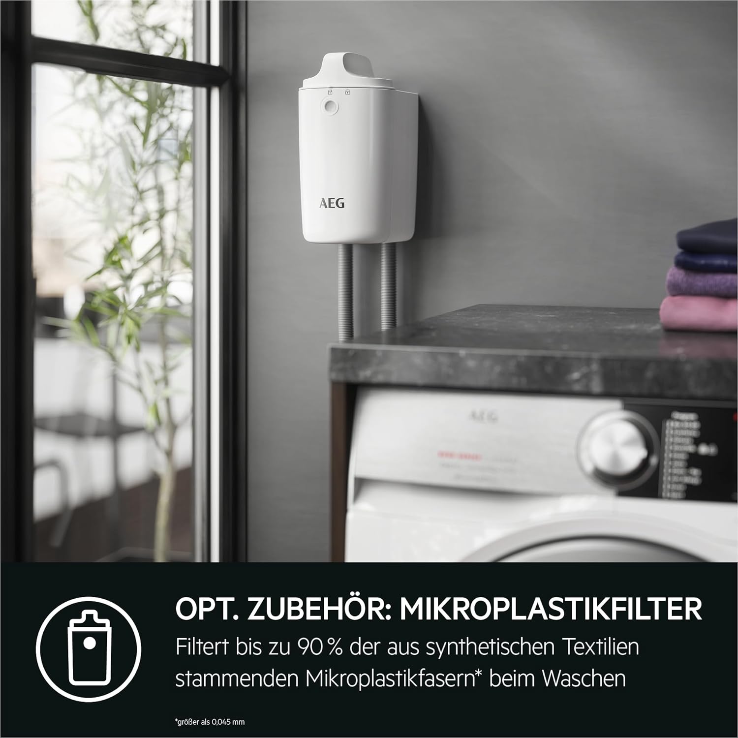 AEG Waschmaschine Toplader, Serie 6000 ProSense: Mengenautomatik, 6 kg, EEKL A, SoftOpening Trommeldeckelöffnung, Wasserschutzalarm, Wasserstoppschlauch, Inverter Motor, 1400 U/min, LTR6A41460