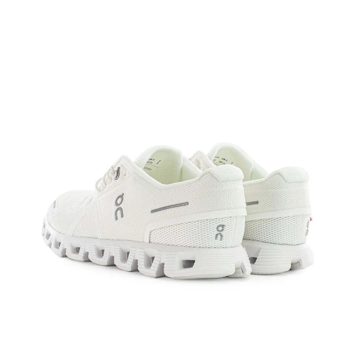On Wmns Cloud 5 Undyed-White 59.98373 - weiss-weiss