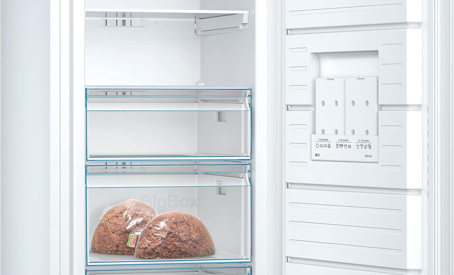 Bosch GIV11ADC0 Serie 6 Einbau-Gefrierschrank, 95 kWh, Jahr, 70 l, LowFrost, FreshSense, 72 x 56