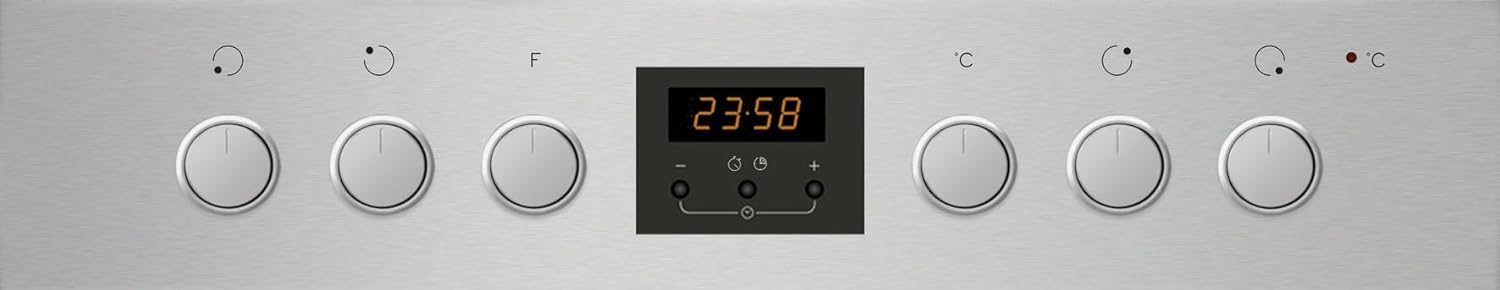 Privileg SET PV510 IN Herd-Kochfeld-Kombination / Umluftherd mit 5 Funktionen / Hydrolyse-Reinigungsfunktion / A / Glaskeramik-Kochfeld / 60cm