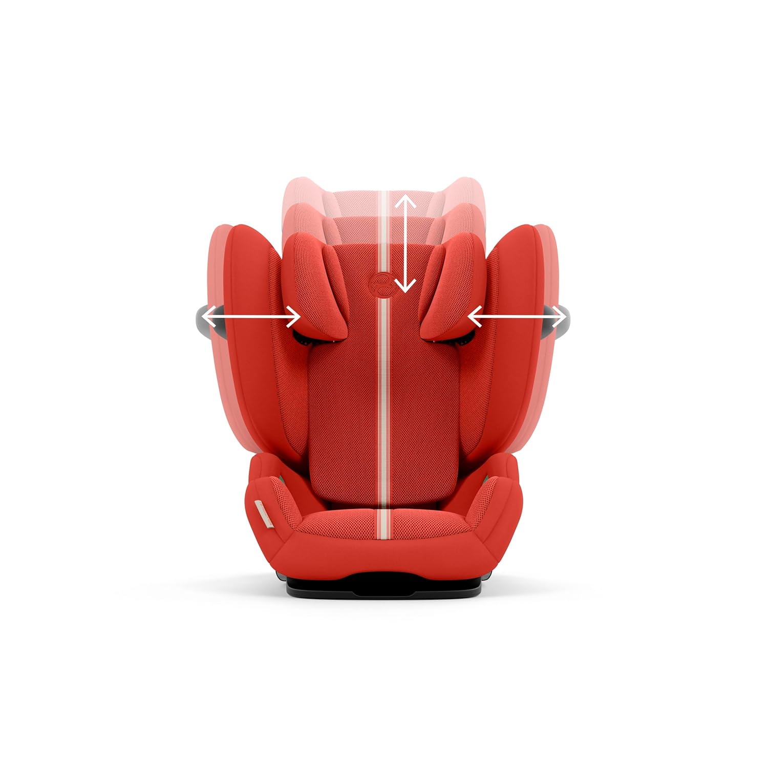 CYBEX Gold Kinder-Autositz Solution G i-Fix, Für Autos mit und ohne ISOFIX, Ab ca. 3 bis 12 Jahre (100 - 150 cm), Ab ca. 15 bis 50 kg, Lava Grey