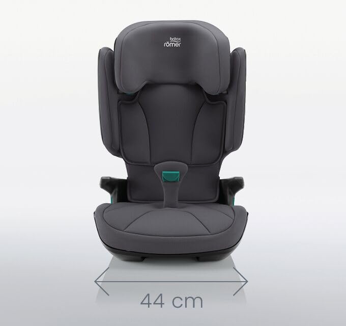 BRITAX RÖMER Kindersitz KIDFIX 2 Z-LINE, für Kinder von 100-150 cm (i-Size) mit und ohne ISOFIX, 3,5-12 Jahre, Midnight Grey