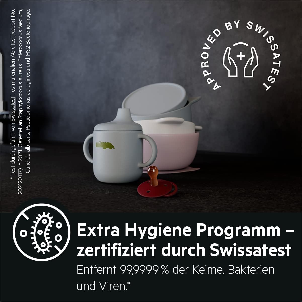 AEG Vollintegrierter Geschirrspüler 60cm, Spülmaschine Serie 7000: mit Glasschutz, Energieklasse A, Besteckschublade, personalisierte Zeit-Steuerung, leise 41dB, ComfortRails, Wasserstopp, FSE7676AP