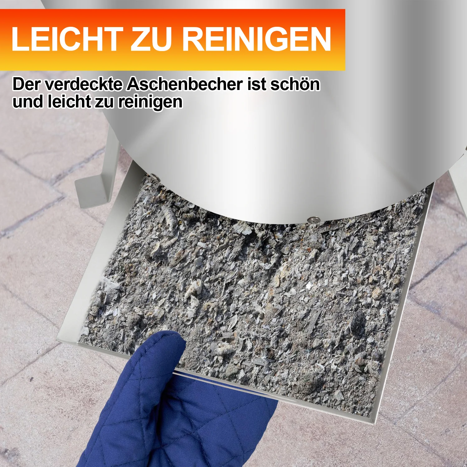 Sonnewelt Poolheizung Feuertonne mit Heizspirale Edelstahl