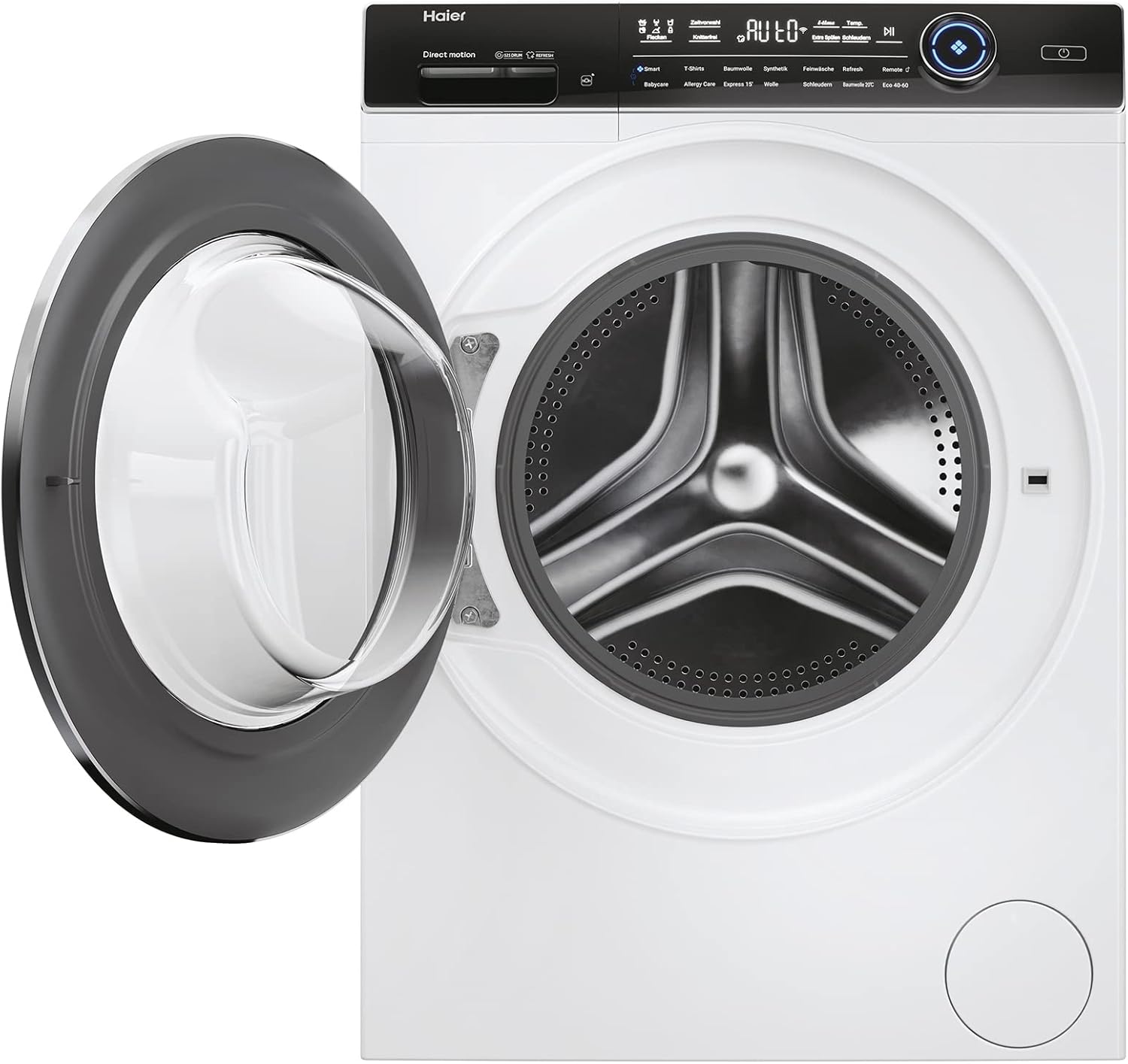 Haier I-PRO SERIE 7 HW70-B14979 I Frontlader Waschmaschine 7kg I Washing Machine mit A-Effizienz, 1.400 U/Min. & leisem Direktantrieb I Inkl. Dampffunktion, Selbstreinigungssystem & Refresh-Programm