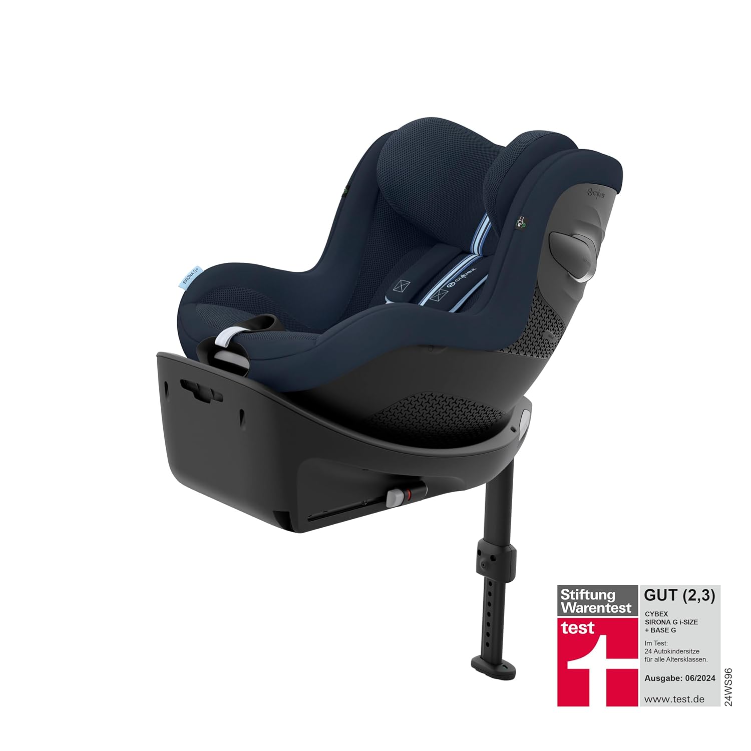CYBEX Gold ISOFIX Basis, Base G, Für Babyschale Cloud G i-Size und Auto-Kindersitz Sirona G i-Size, Schwarz